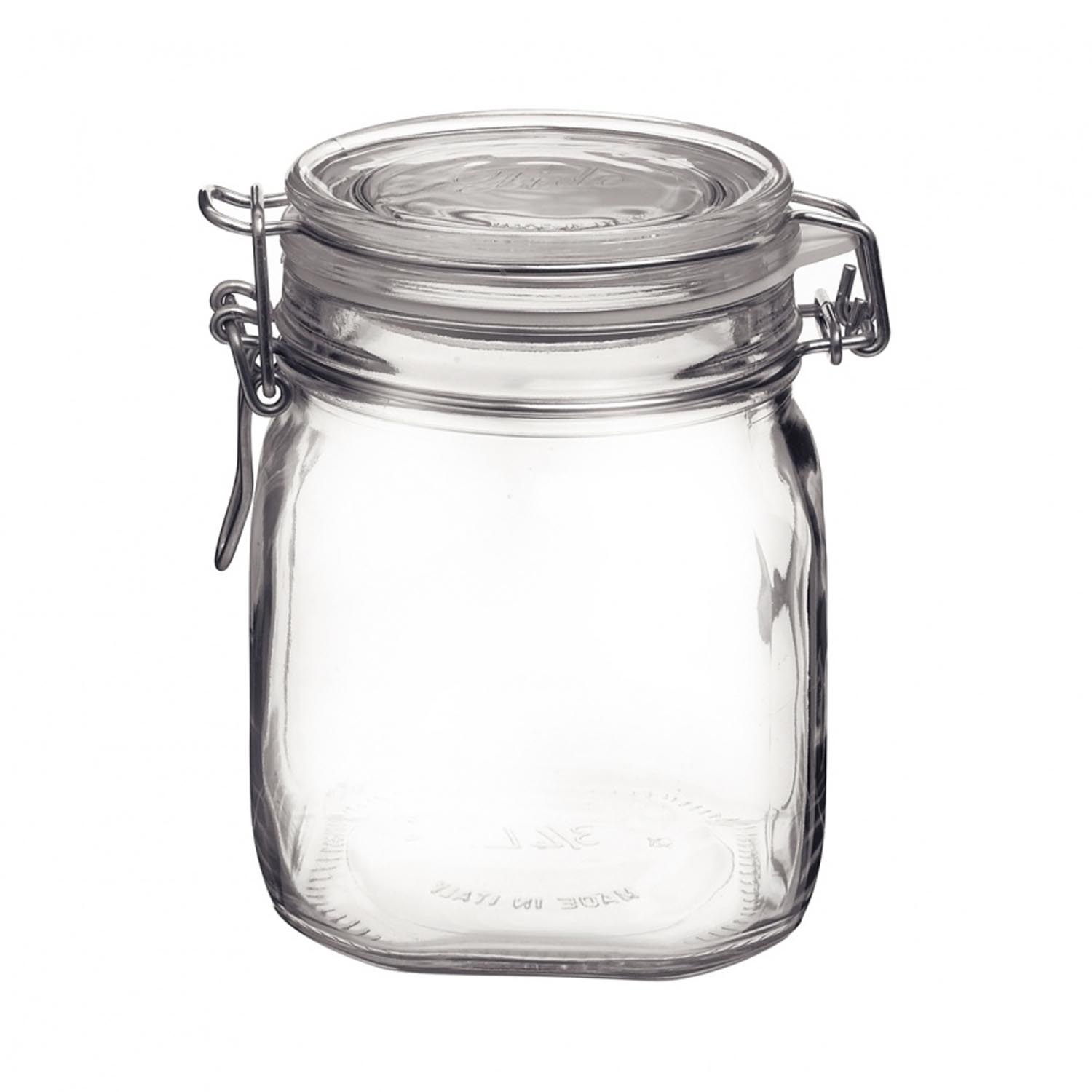 Fido Glass Jar with Clip 750 ml / 25 1/4 oz