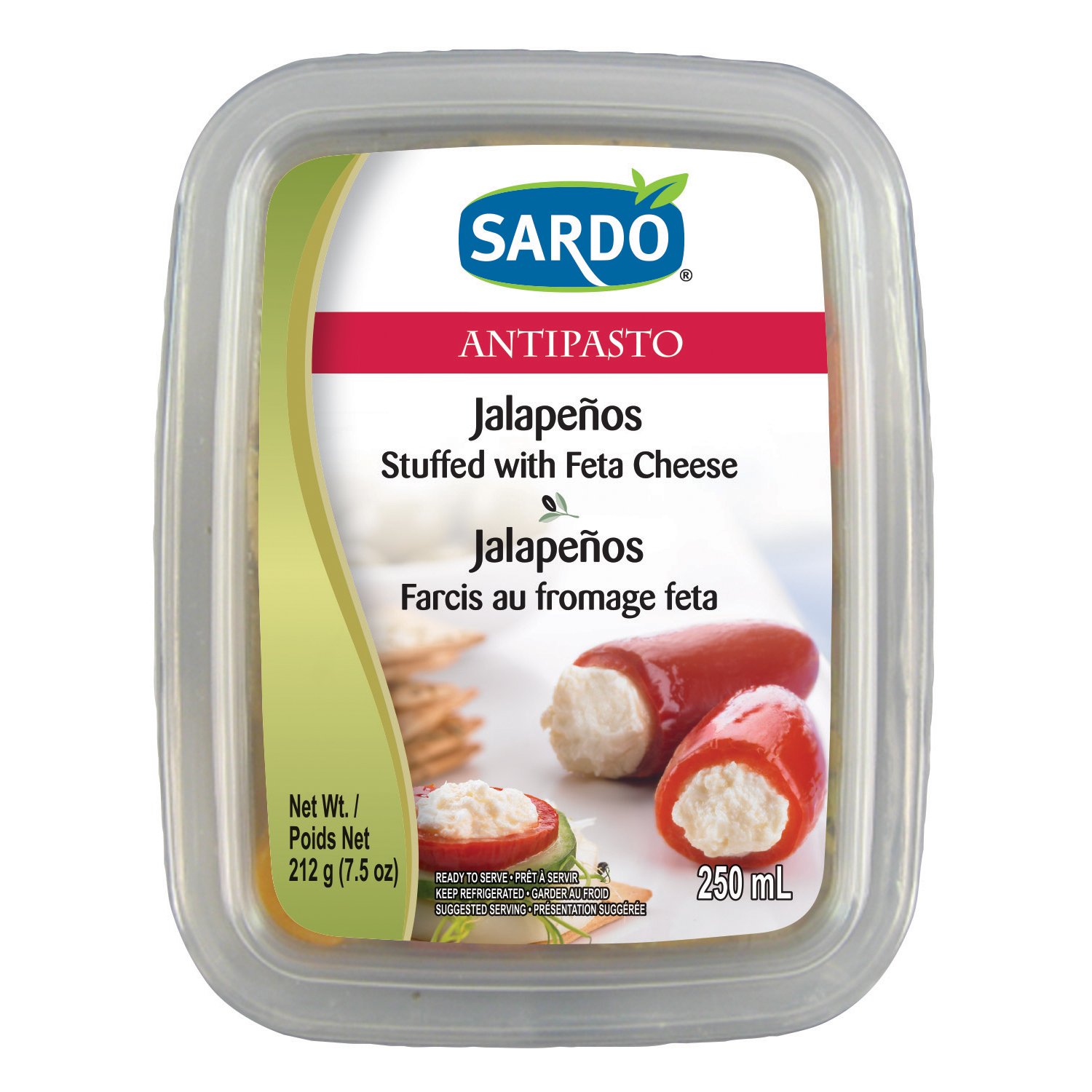 Jalapenos Stuffed with Feta Cheese 250 ml
