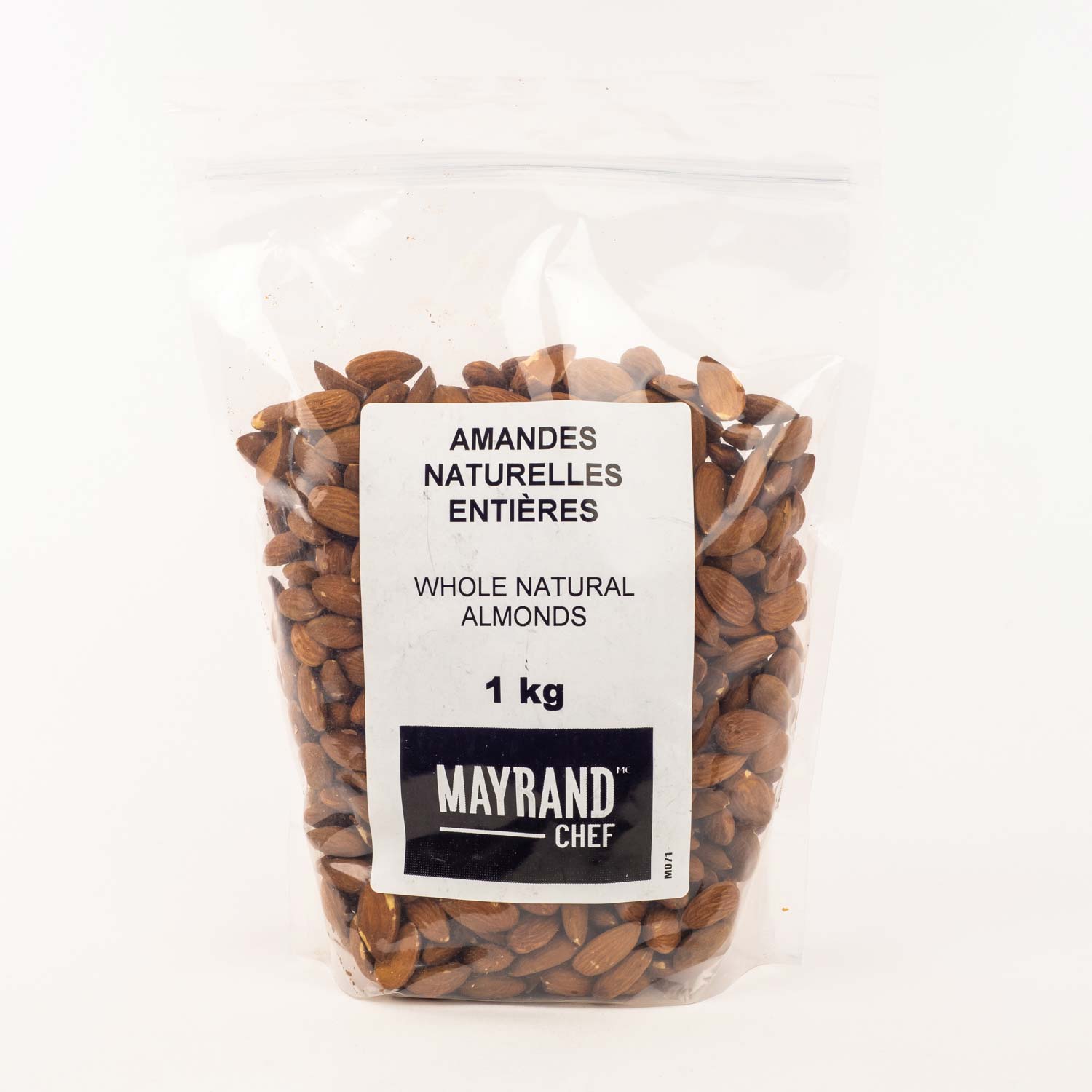Whole Natural Almonds 1 kg