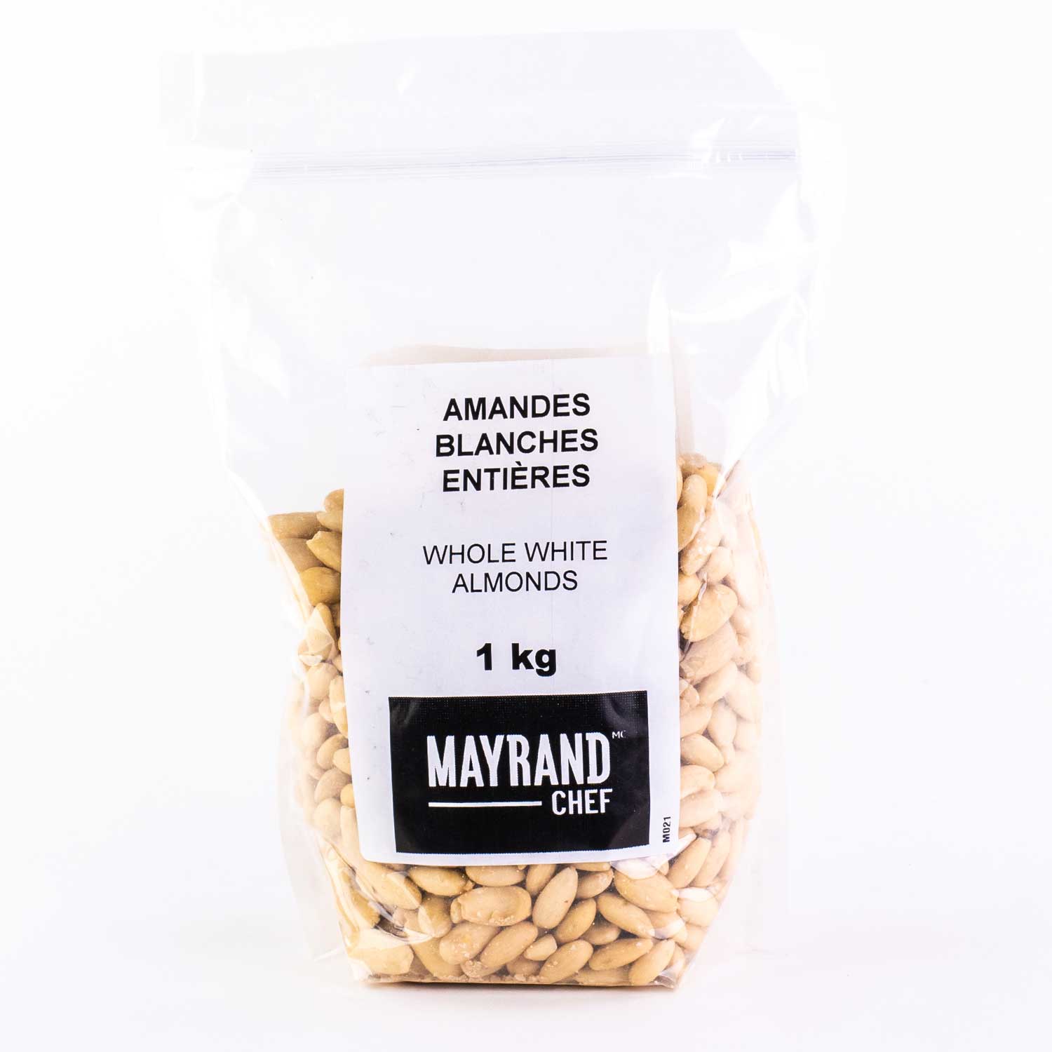 Whole White Almonds 1 kg