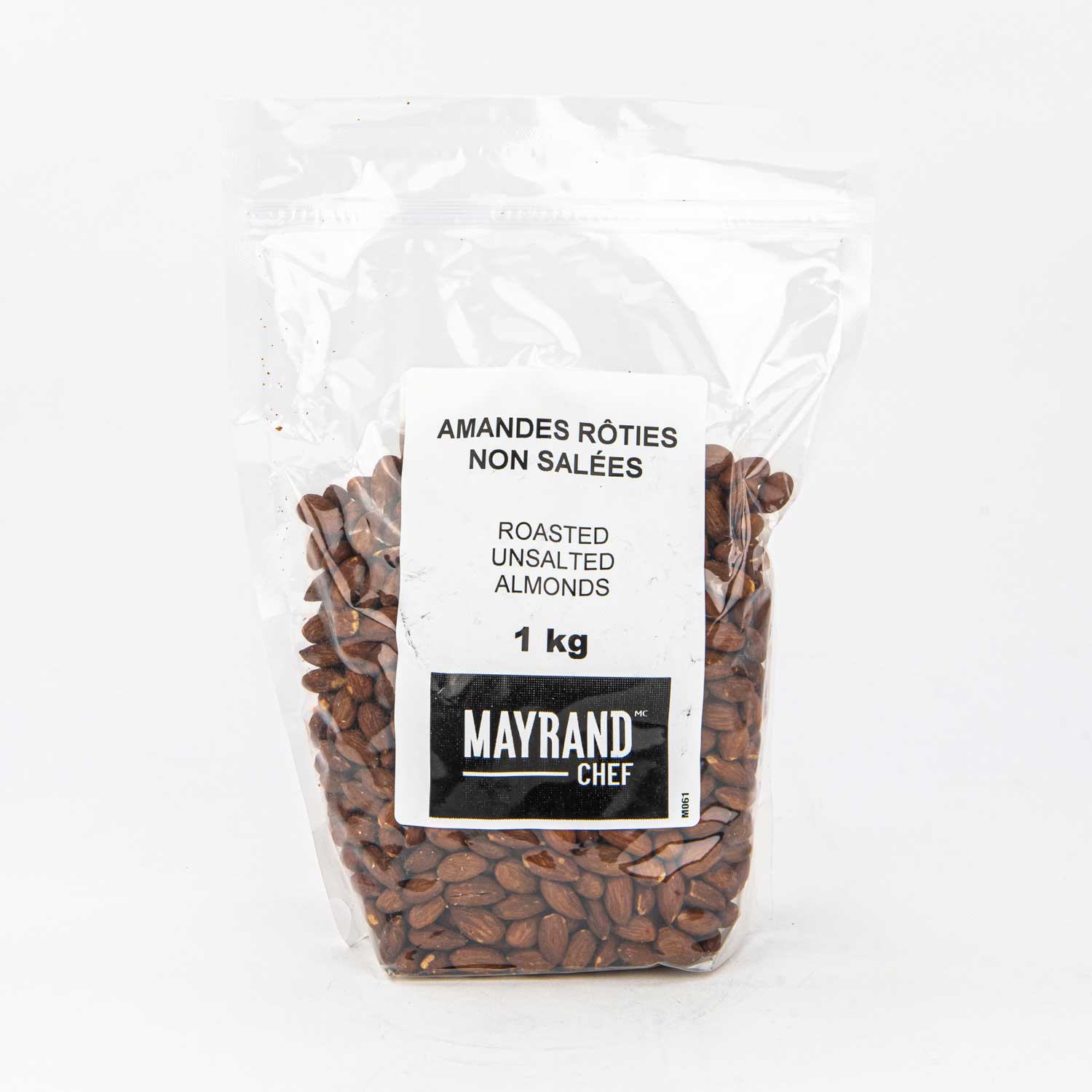 Unsalted Roasted Almonds 1 kg