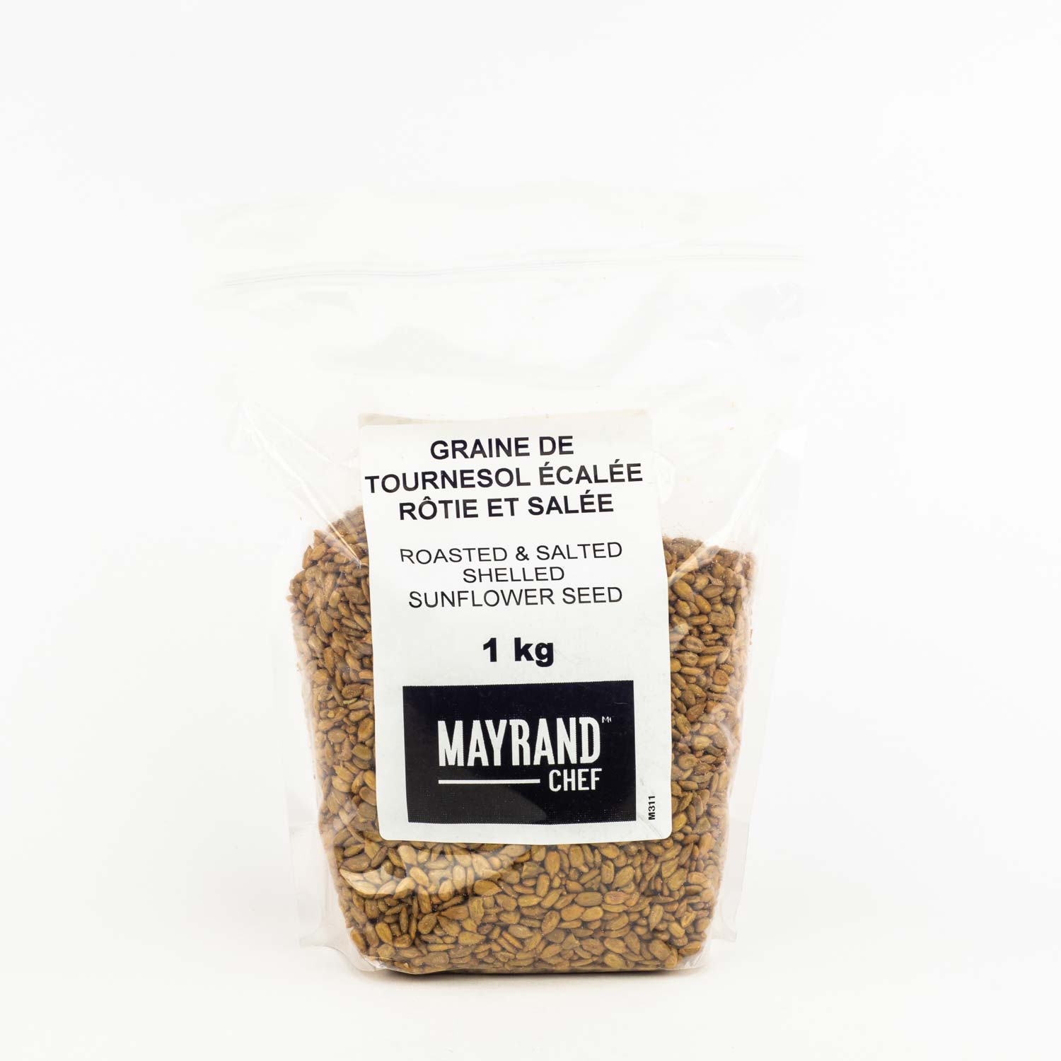 Roasted Salted Shelled Sunflower Seeds 1 kg