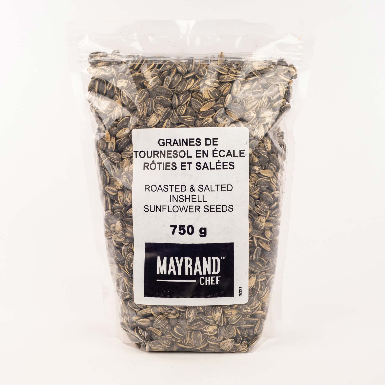 Roasted Salted Sunflower Seeds in Shell 750 g