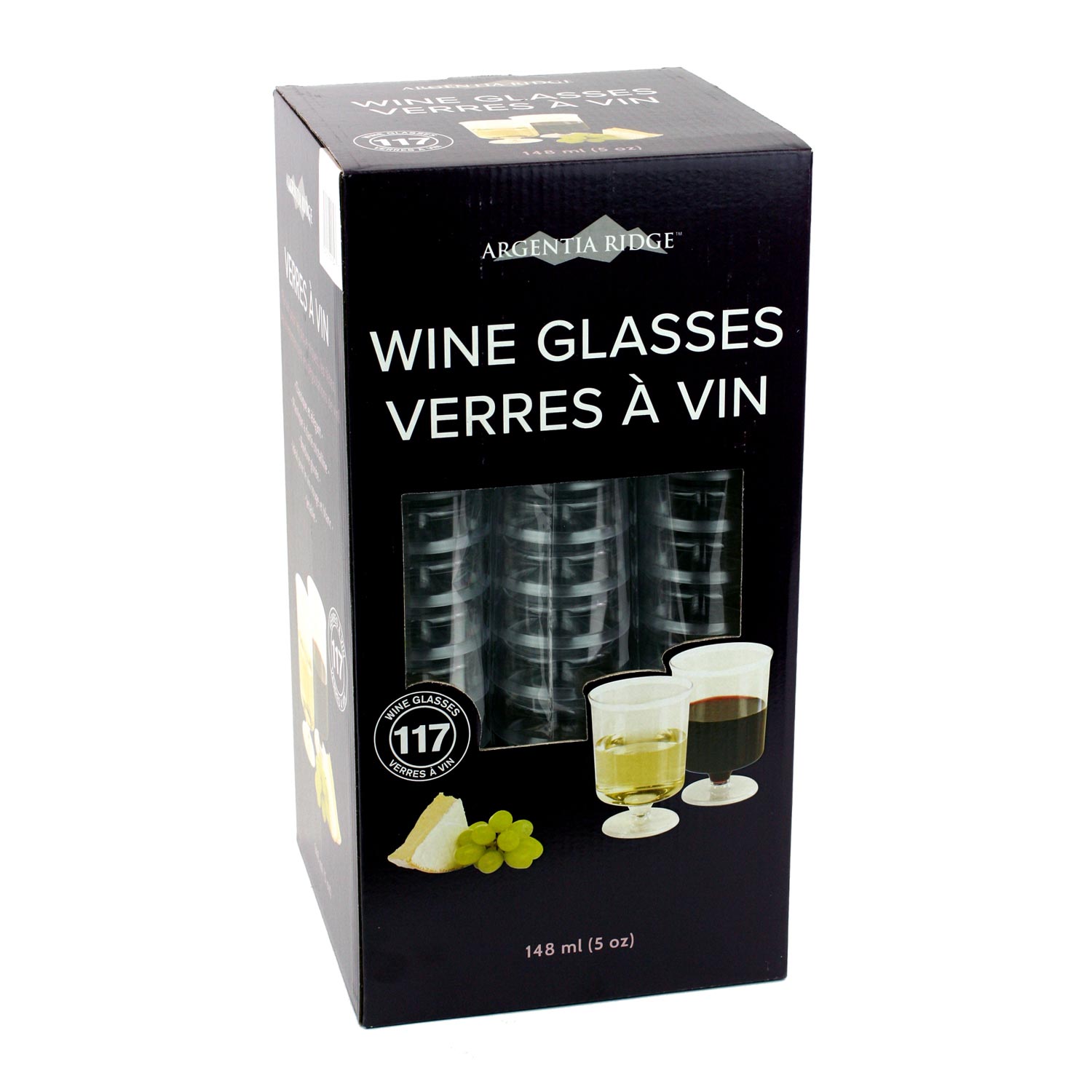 Plastic Wine Glass 5 oz x117-secondary-image