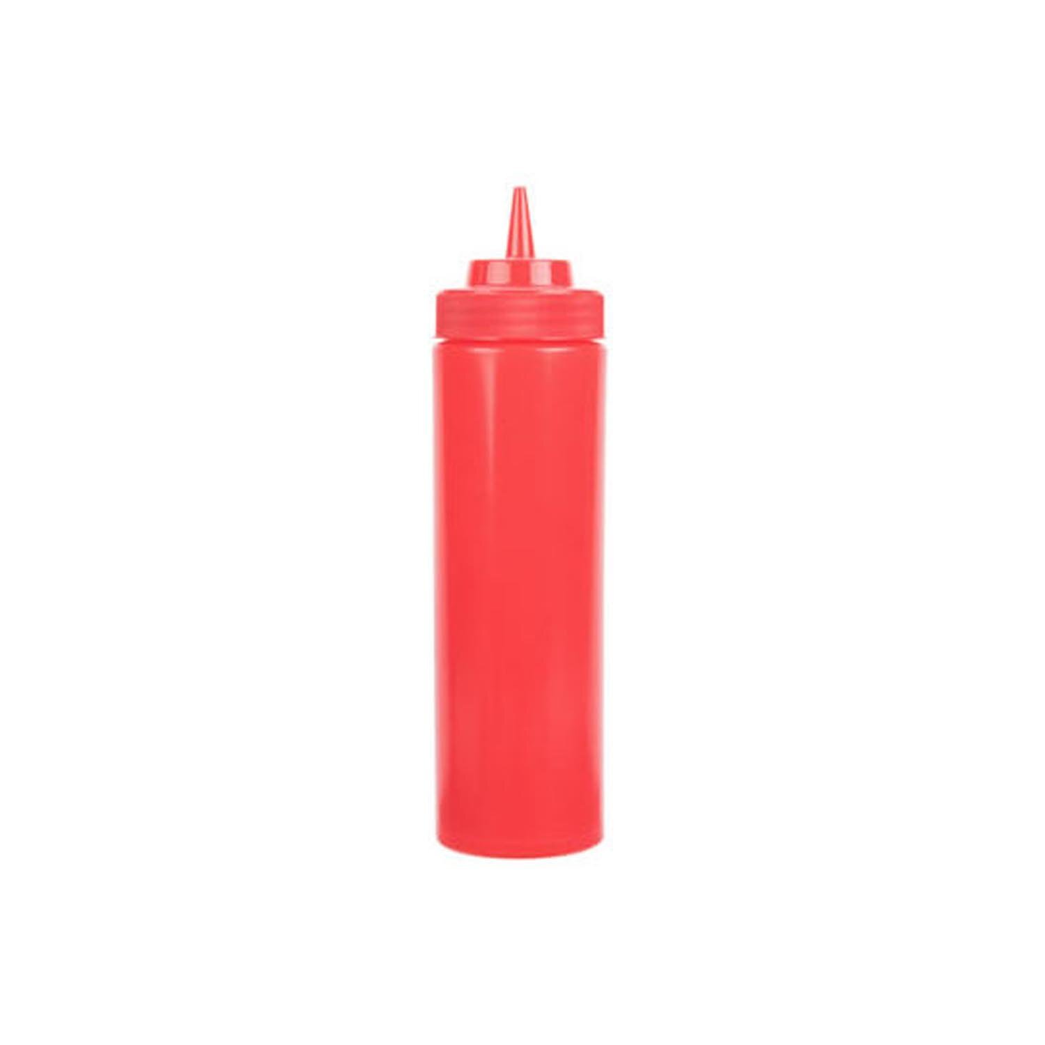 Red Squeeze Bottle 24 oz / 750 ml