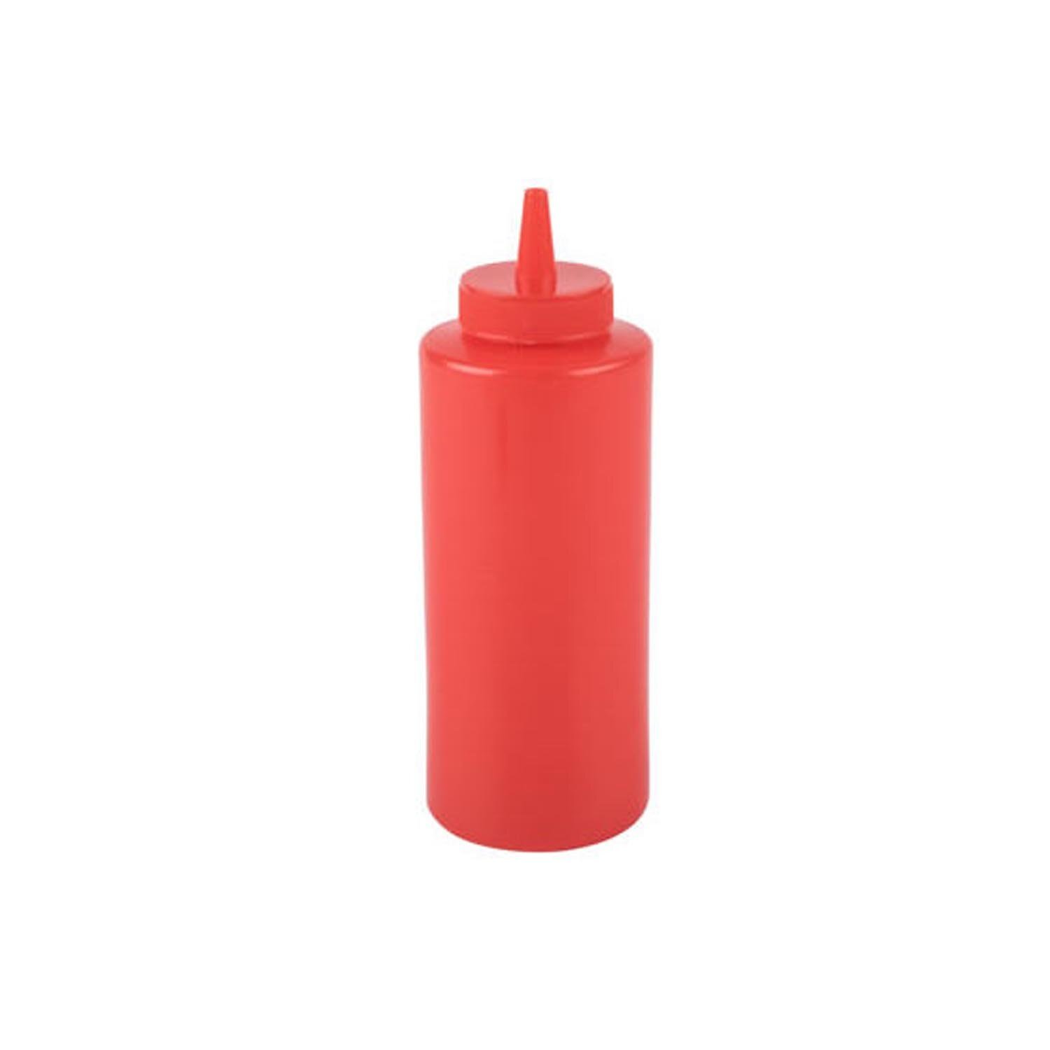 Red Squeeze Bottle 12 oz / 340 ml