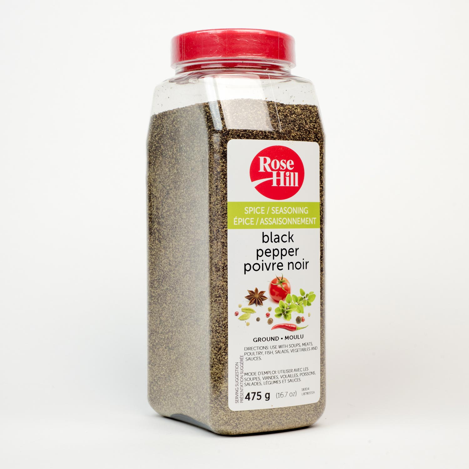 Ground Black Pepper 475 g