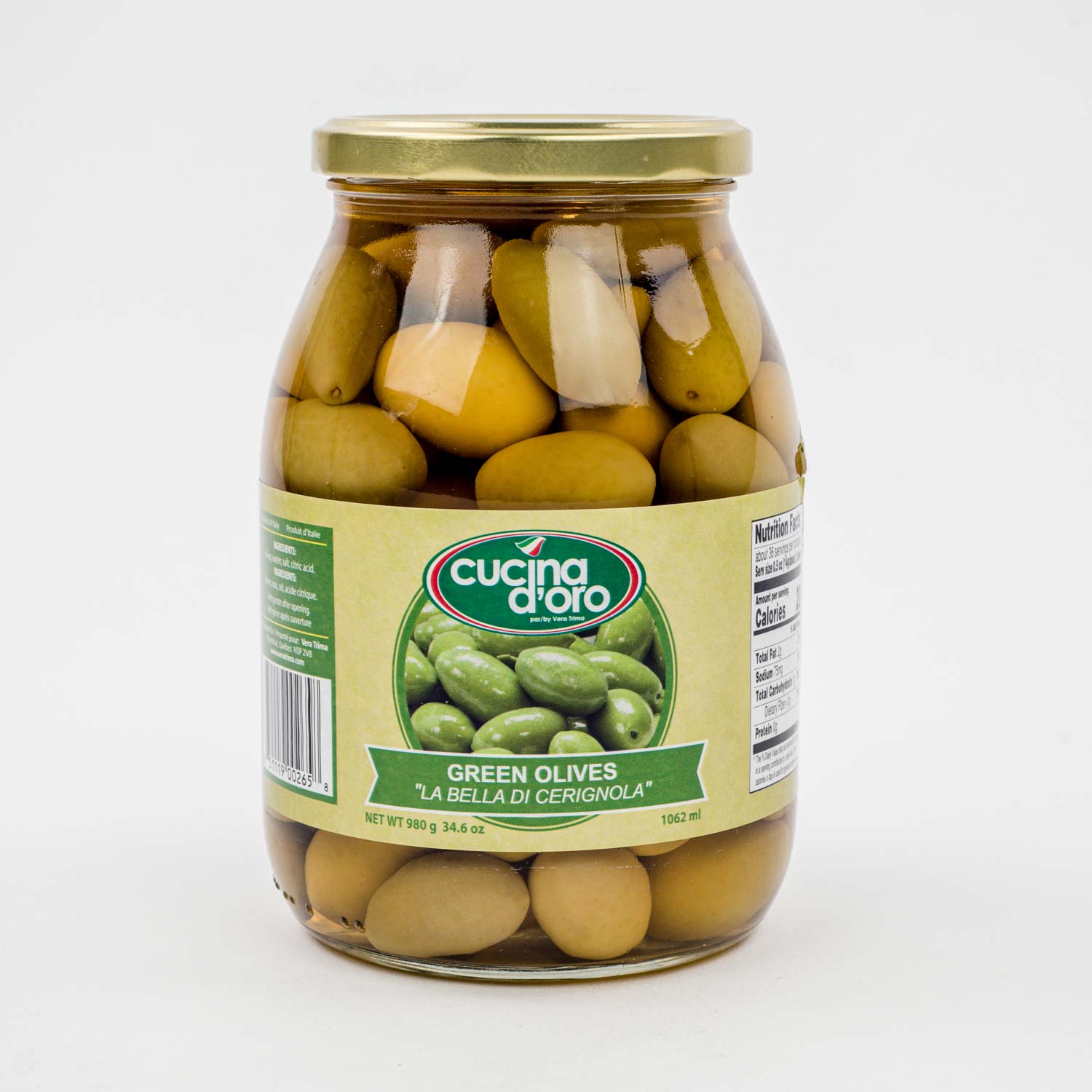 Cerignola Olive 1062 ml
