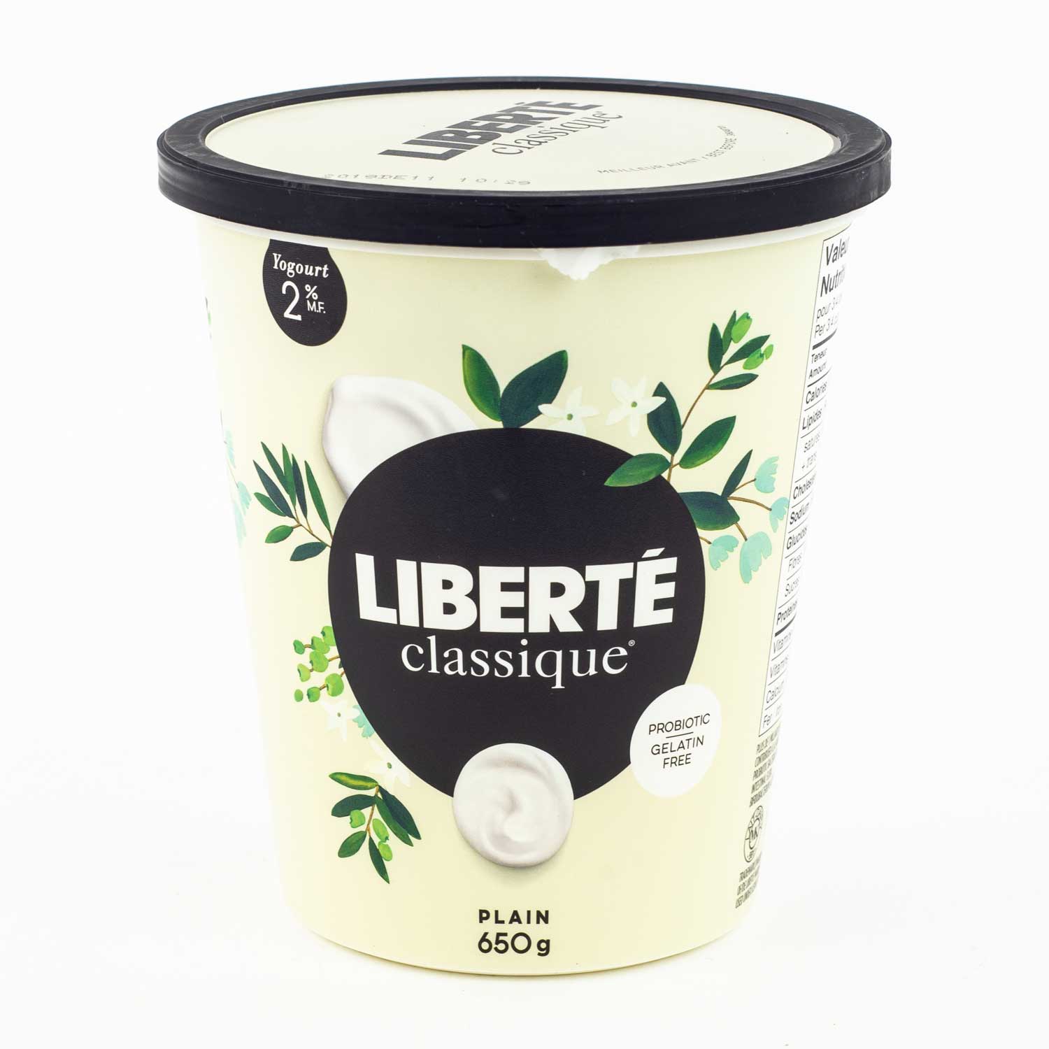 2% Plain Yogurt 650 g-secondary-image