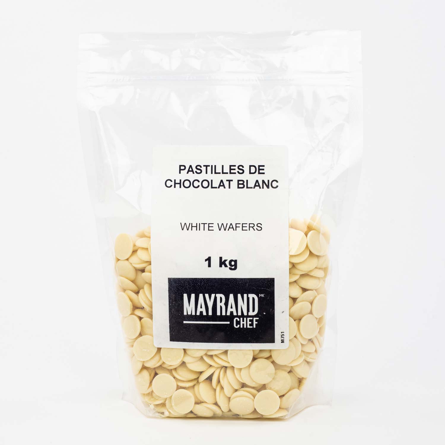 White Chocolate Wafers 1 kg