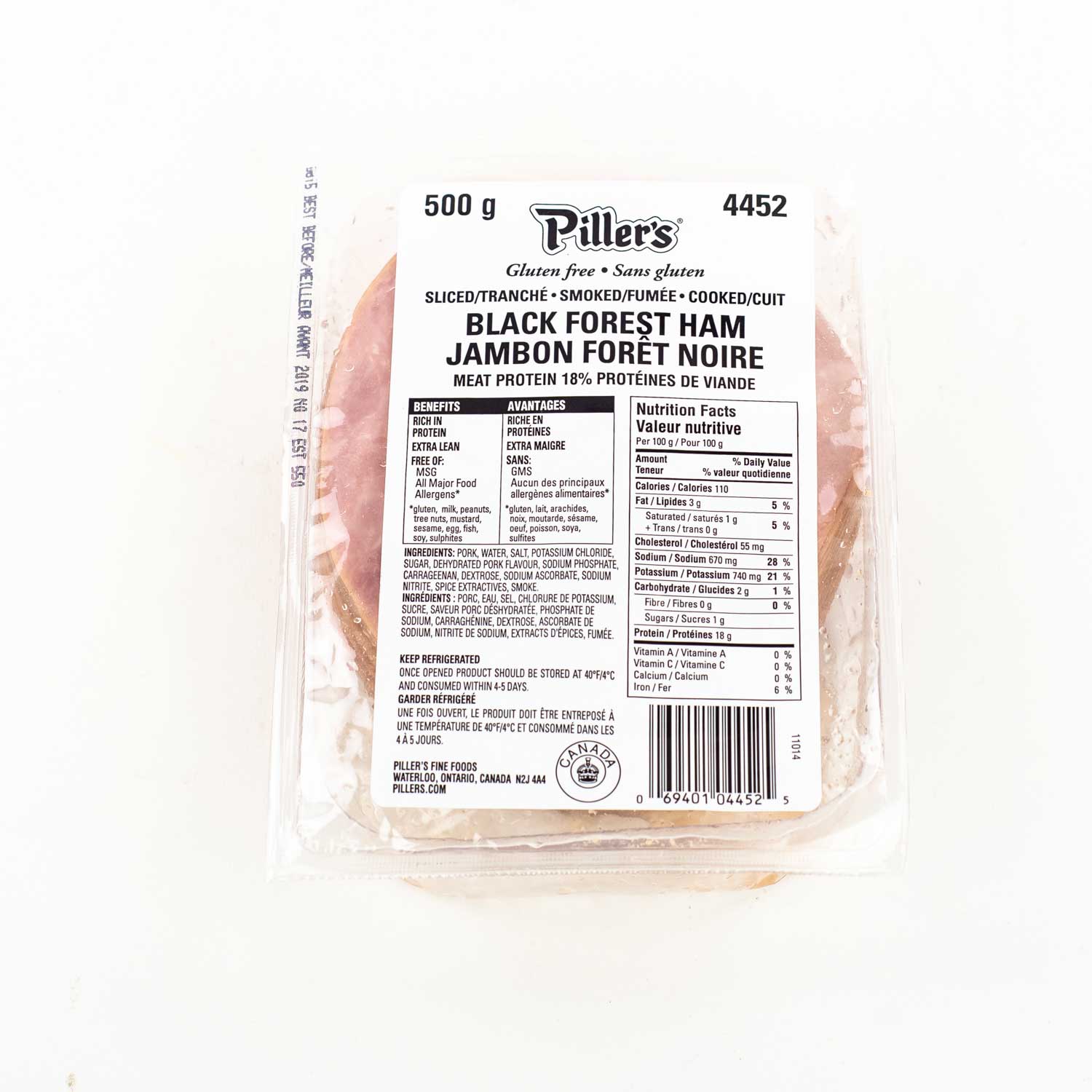 Sliced Black Forest Ham 500 g