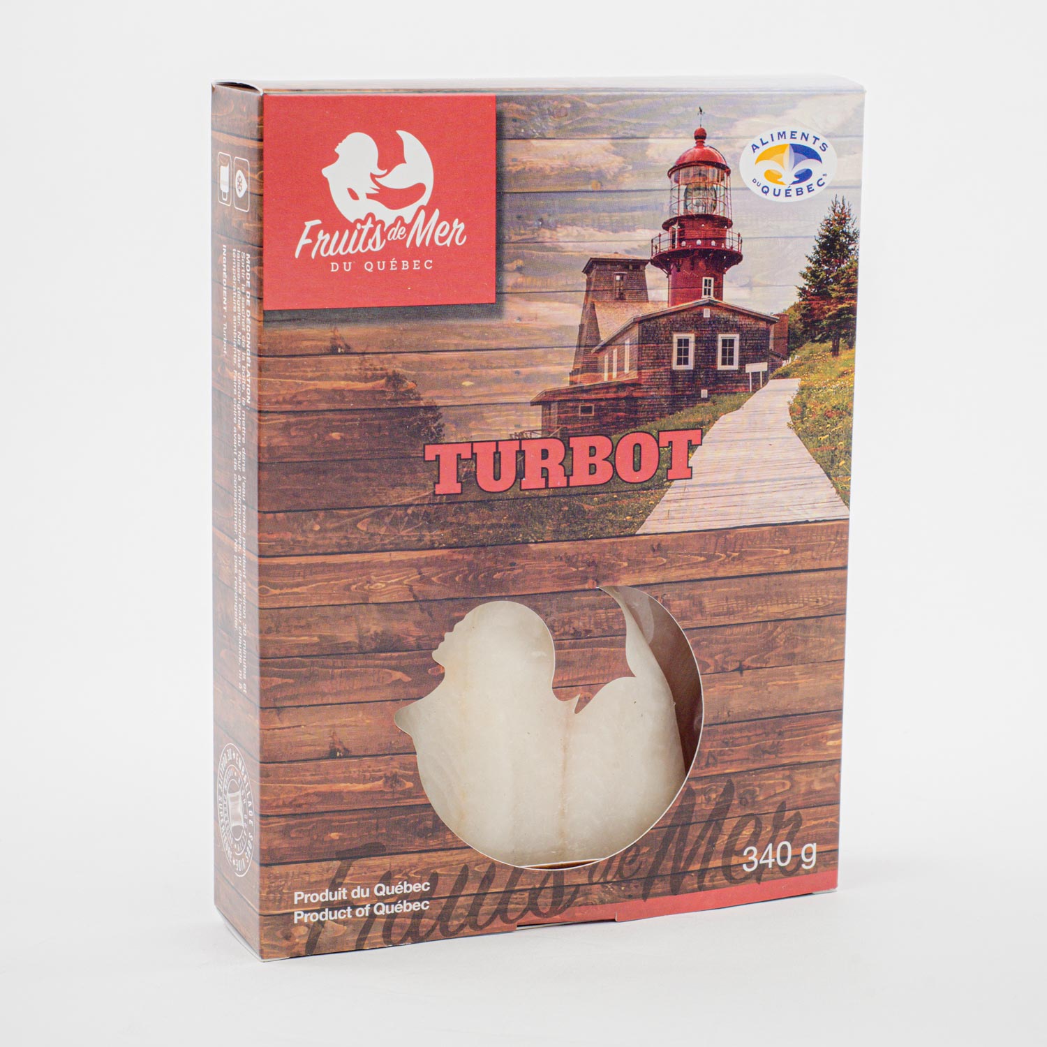 Frozen Turbot Fillet 340 g