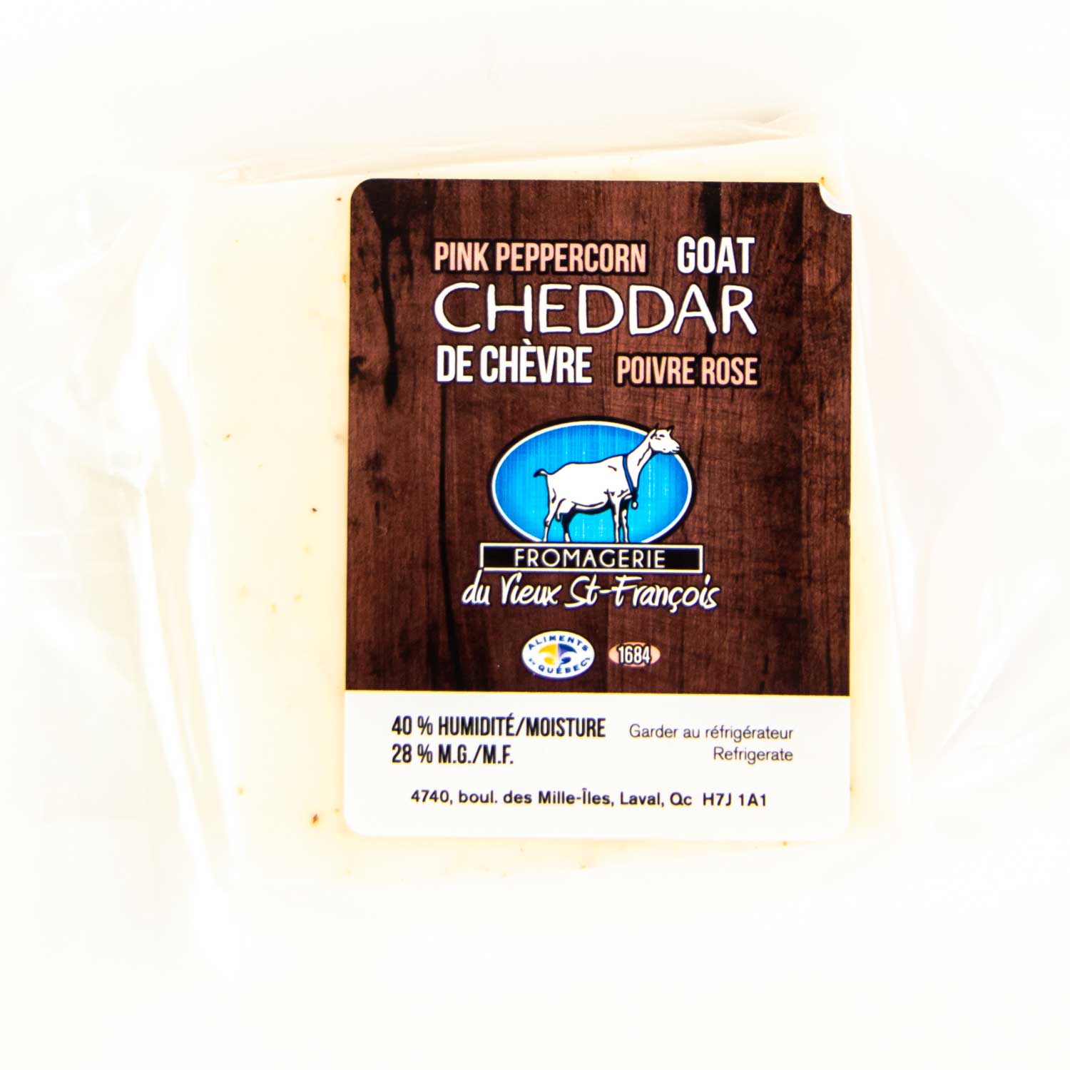 Pink Pepper Goat Cheddar Cheese 160 g