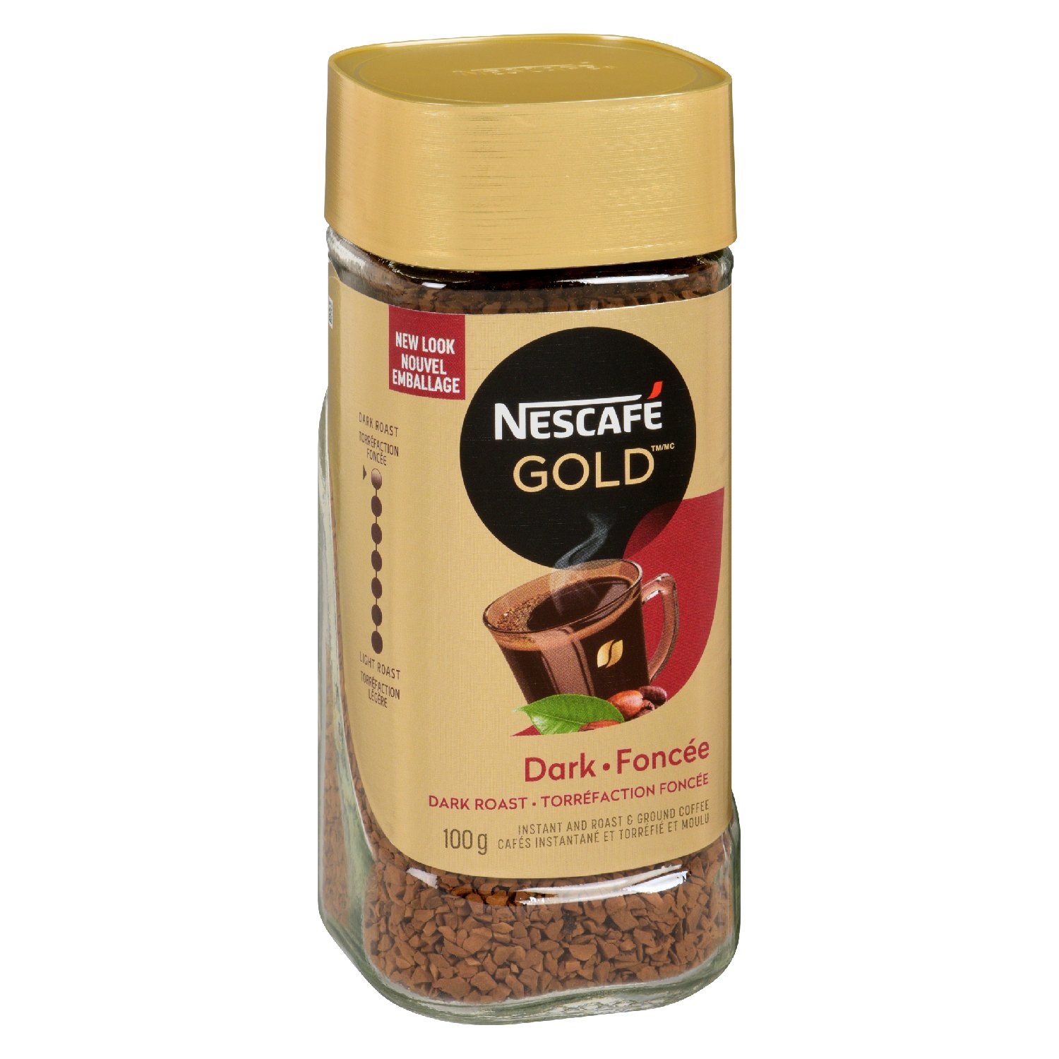 Dark Gold Espresso Instant Coffee 100 g-secondary-image
