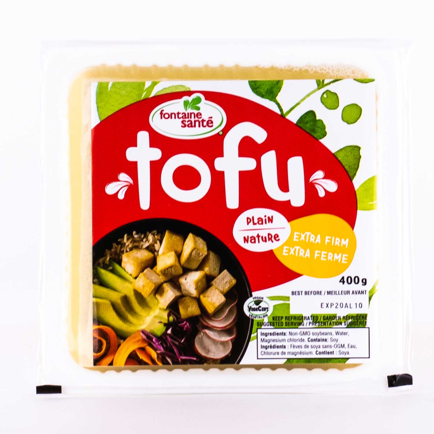 Extra Firm Plain Tofu 400 g