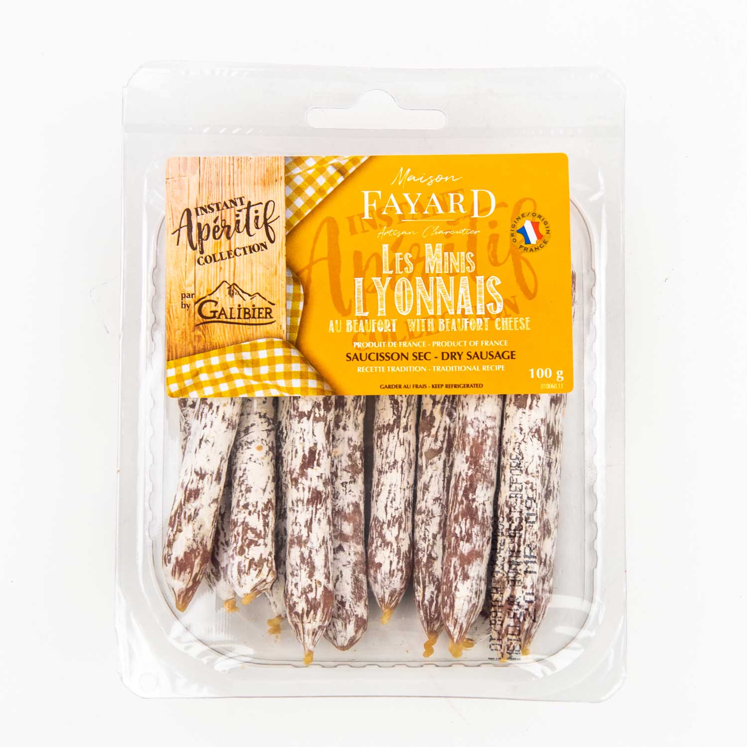 Dried Sausage with Beaufort Cheese 100 g