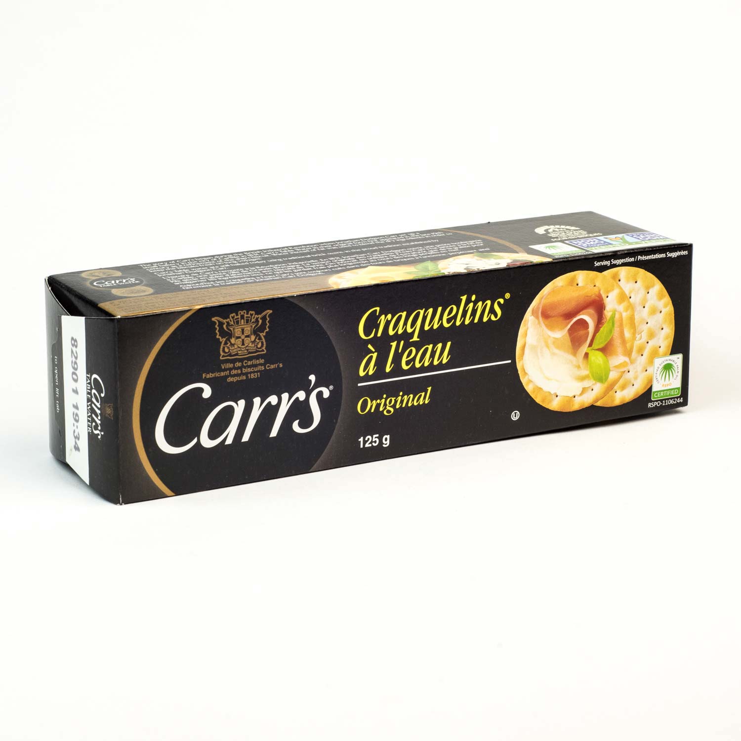 Table Water Crackers 125 g