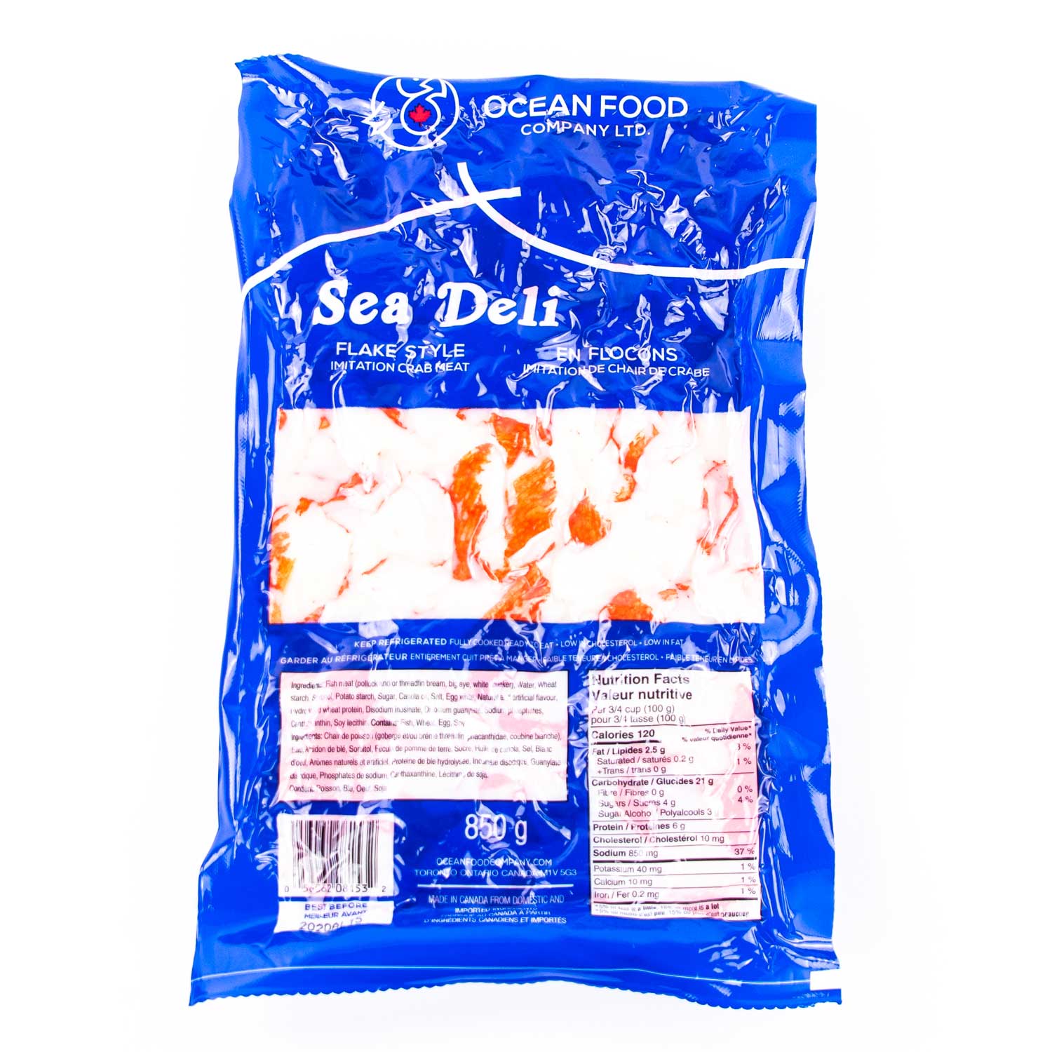 Flake Style Imitation Crab Meat 850 g