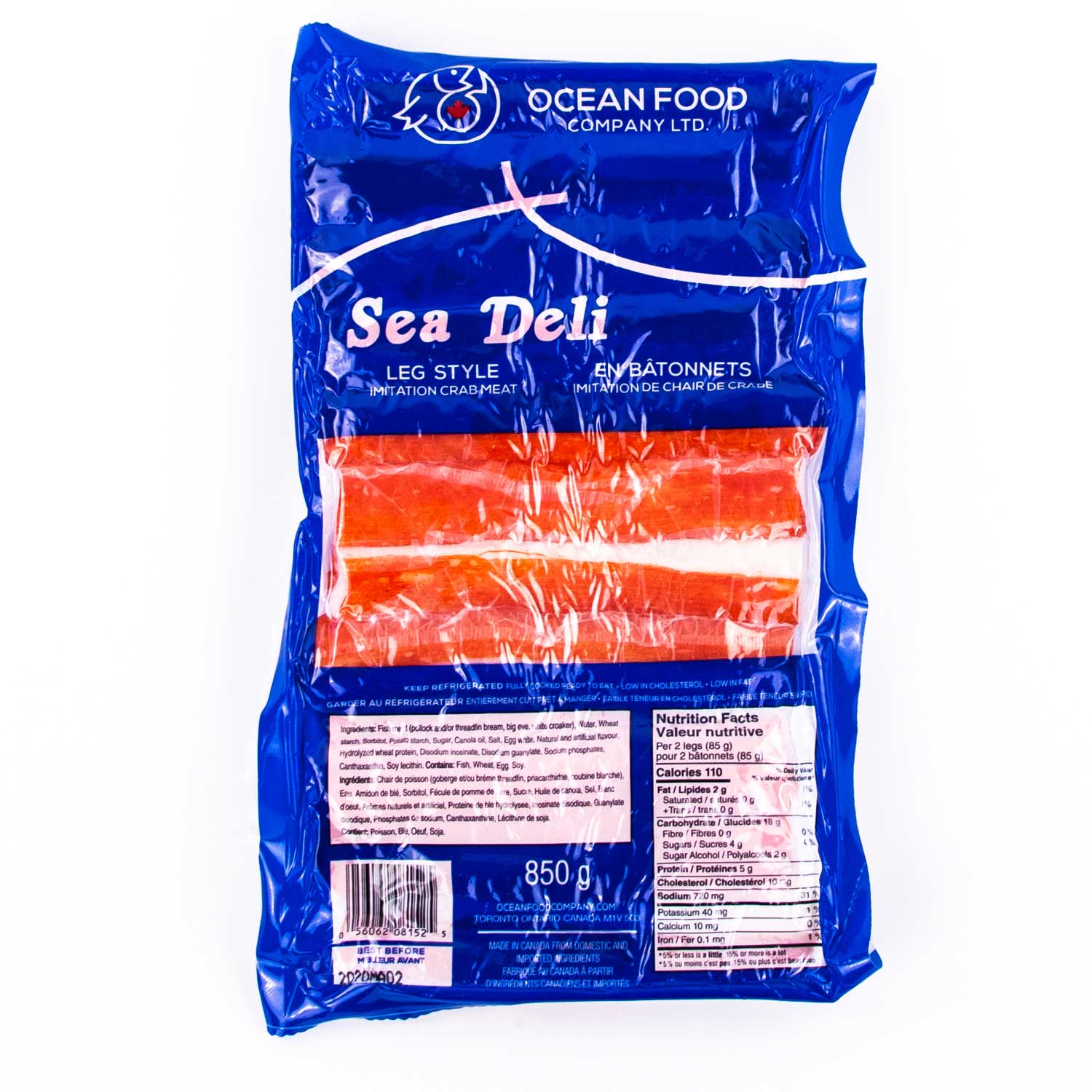 Leg Style Imitation Crab Meat 850 g
