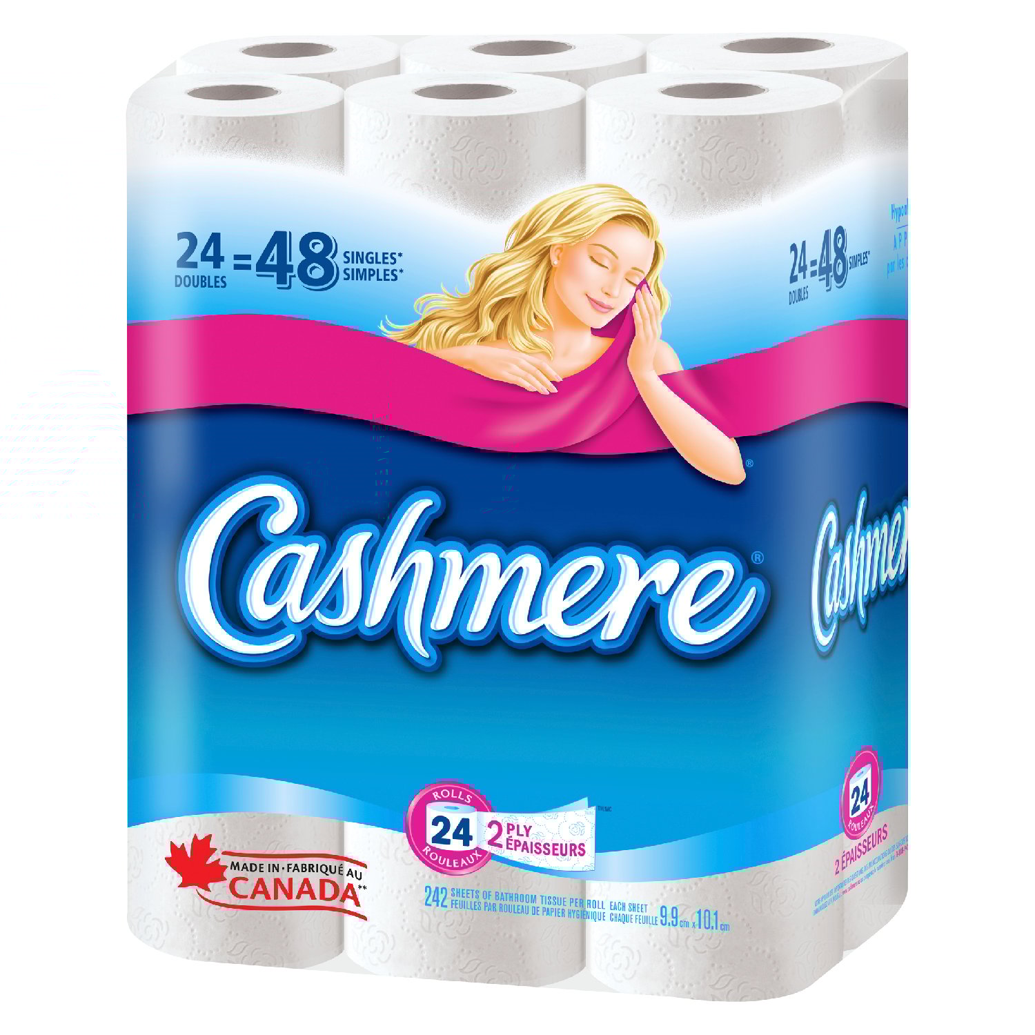 Bathroom Tissue 2 ply in Rolls x24