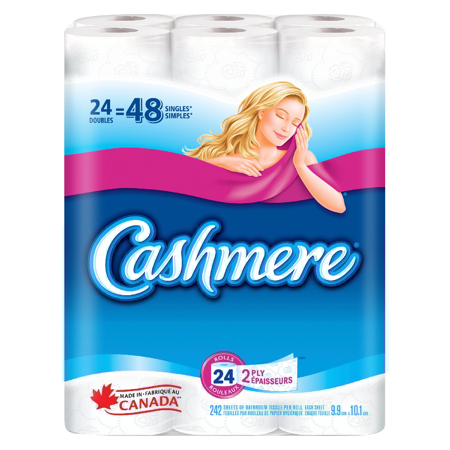 Bathroom Tissue 2 ply in Rolls x24-secondary-image