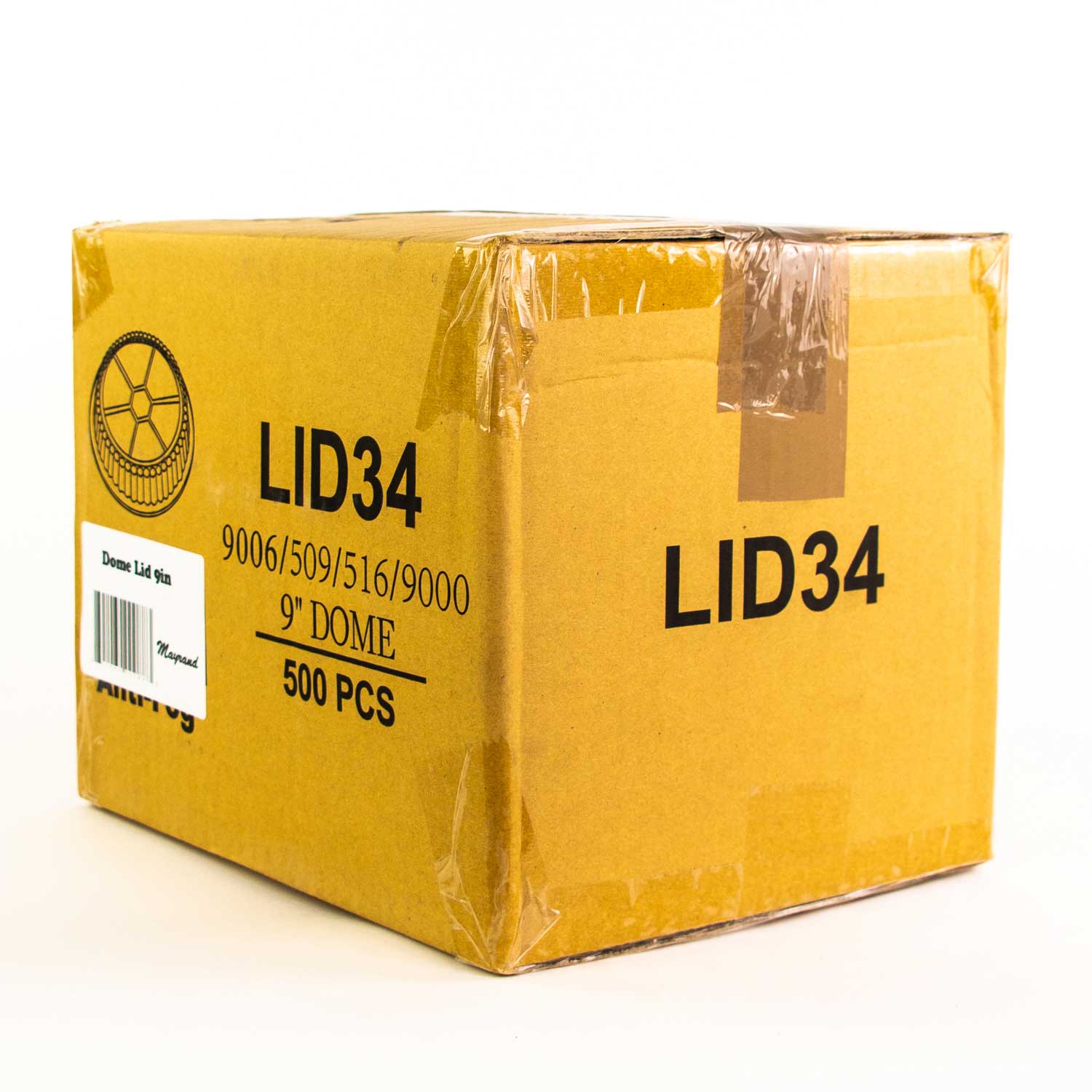 Clear Plastic Dome Lid 9'' / 23 cm x125-secondary-image