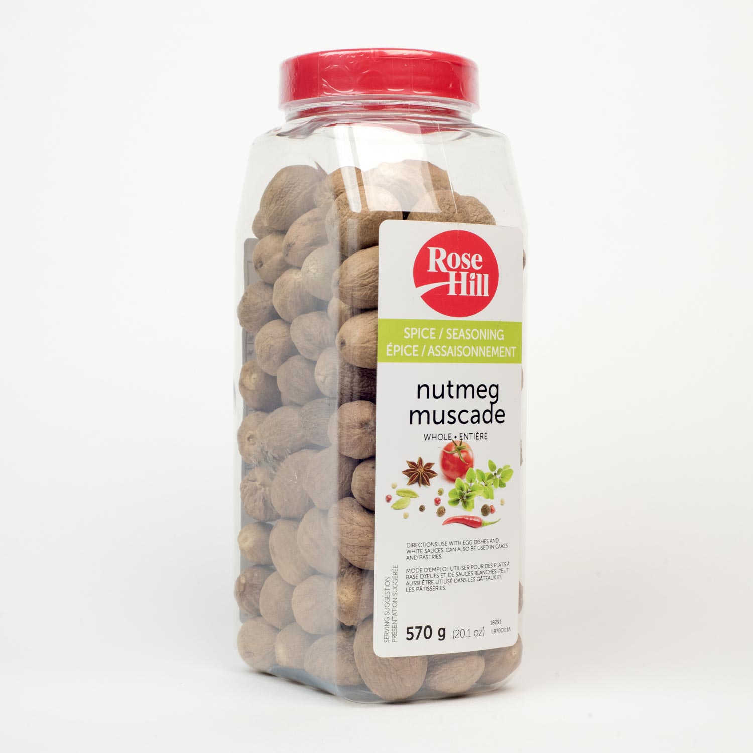 Whole Nutmeg 570 g