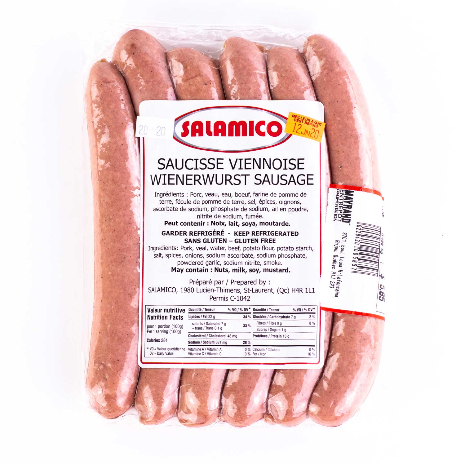 Wiener Sausages 490 g