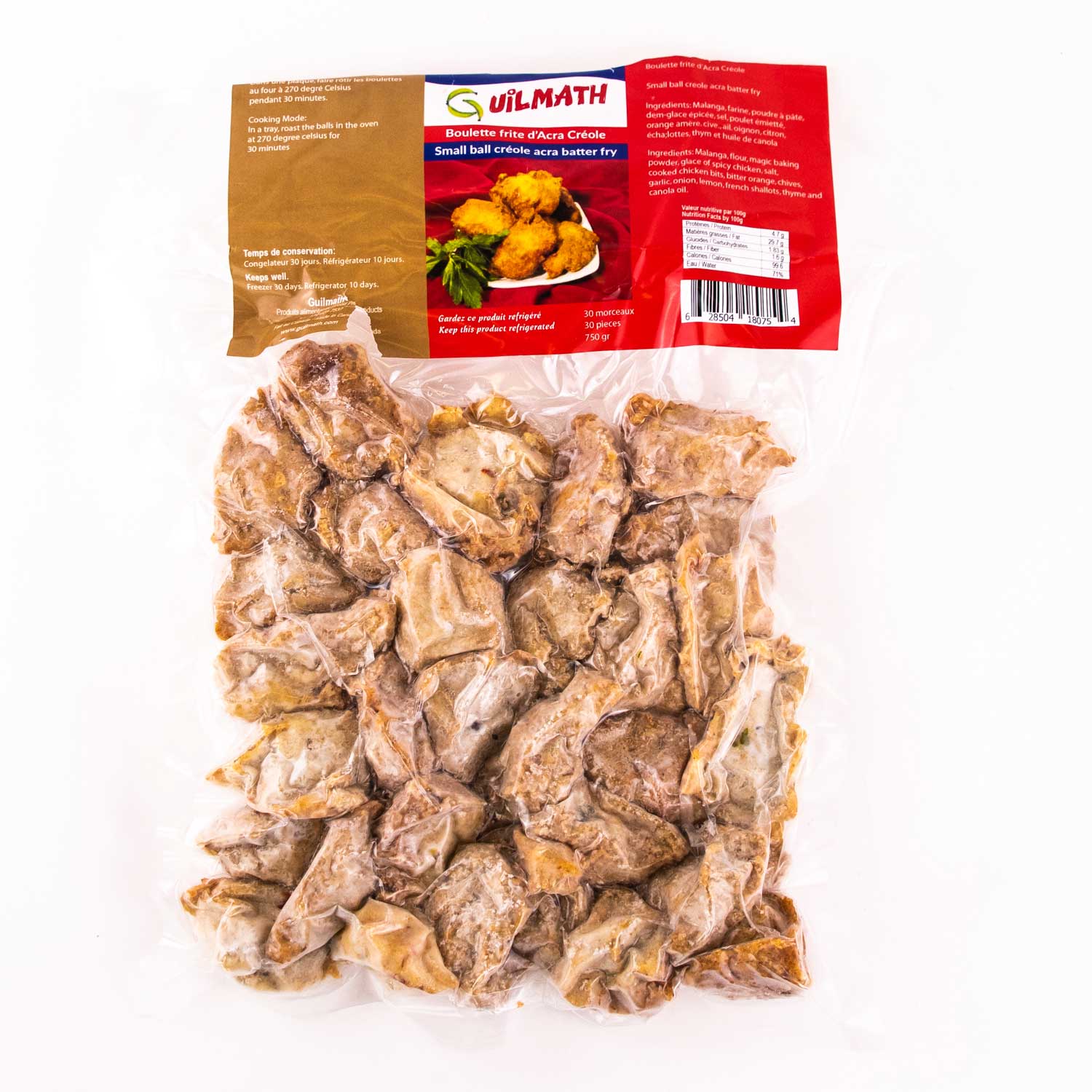 Creole Acra Fried Dumplings 750 g