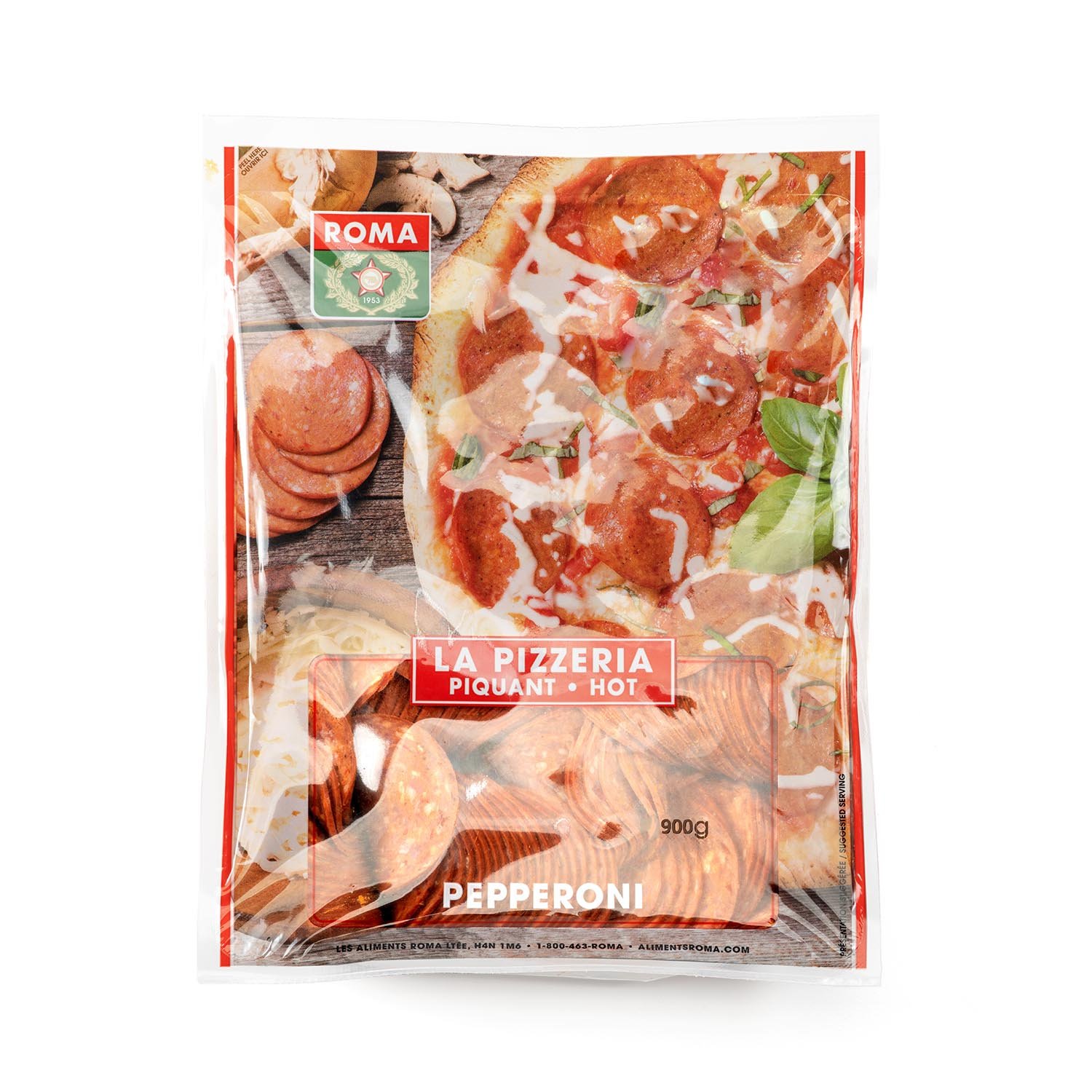Sliced La Pizzeria Spicy Pepperoni 900 g