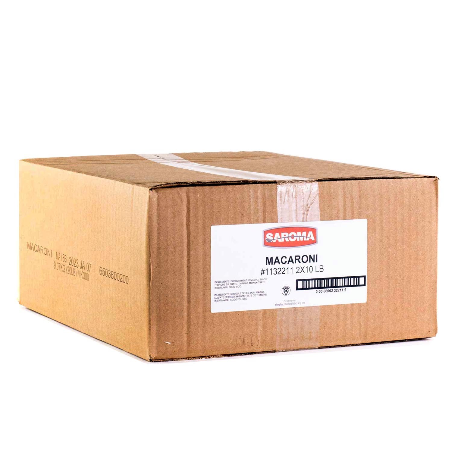 Macaroni Pasta 20 lb