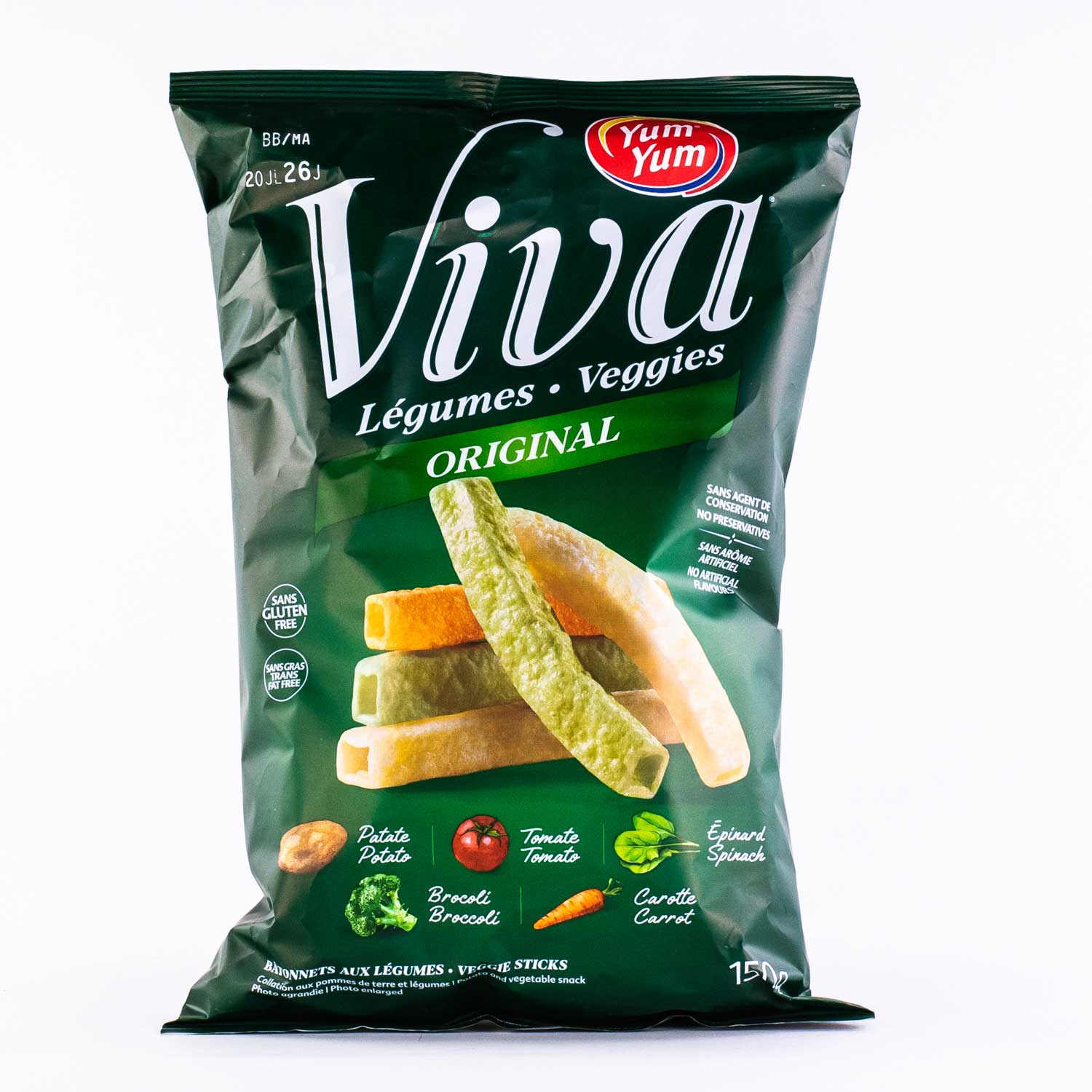 Rod Vegetables Chips 150 g