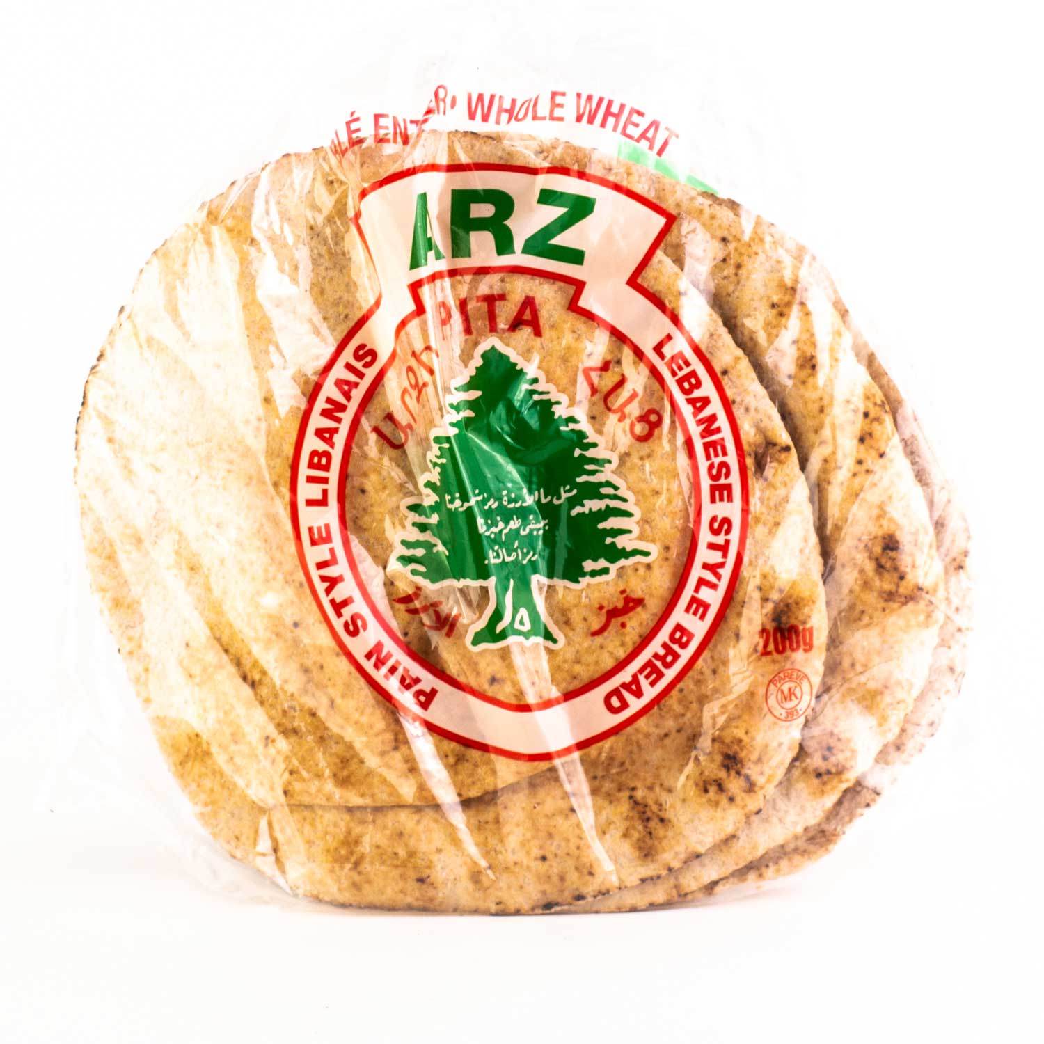 Wheat Pita Bread 8.5'' / 21.6 cm