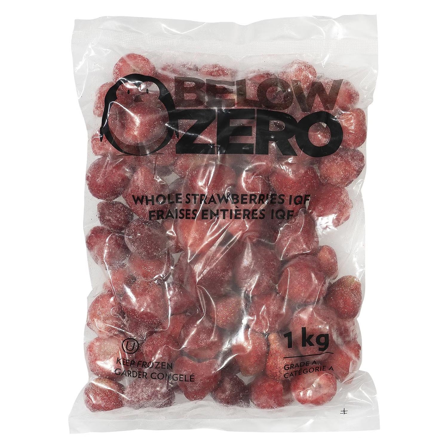 Frozen Whole Strawberry 1 kg