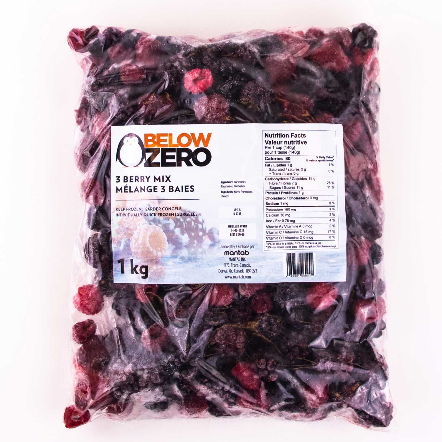 Frozen Berry Mix 1 kg
