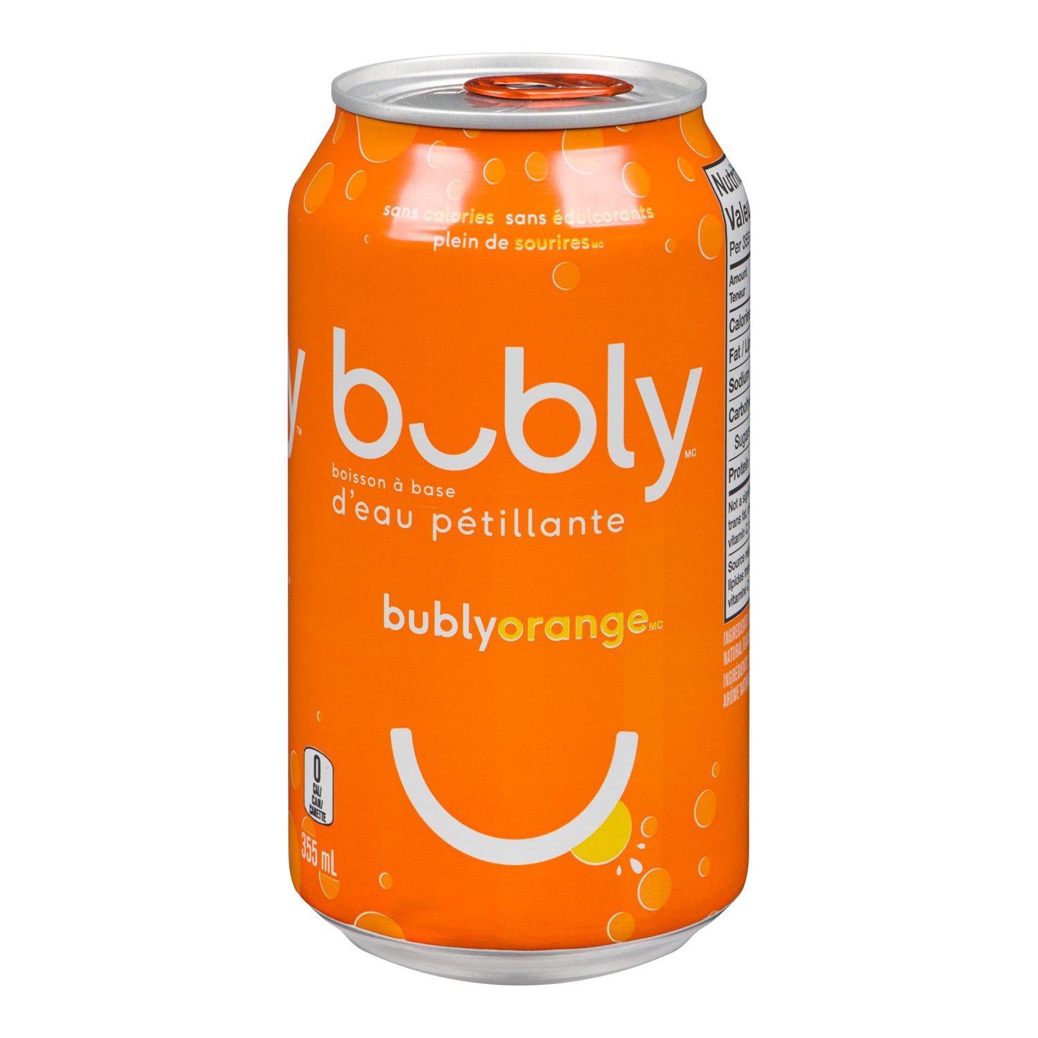 Orange Sparkling Water 355 ml x12-tertiary-image