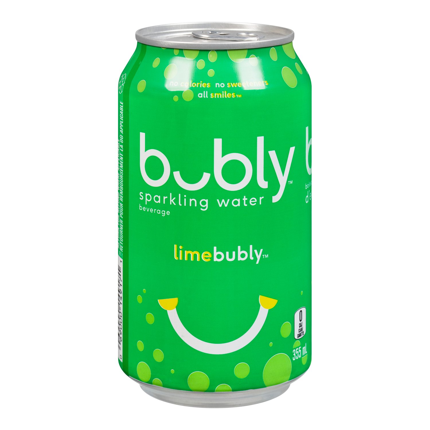 Lime Sparkling Water 355 ml x12-secondary-image
