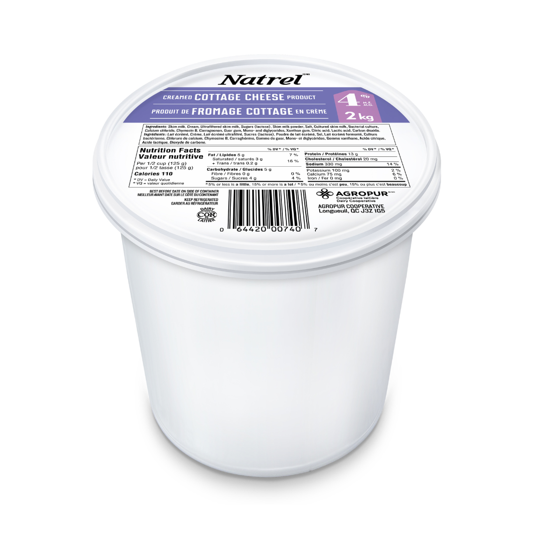 Cottage Cheese 4% 2 kg