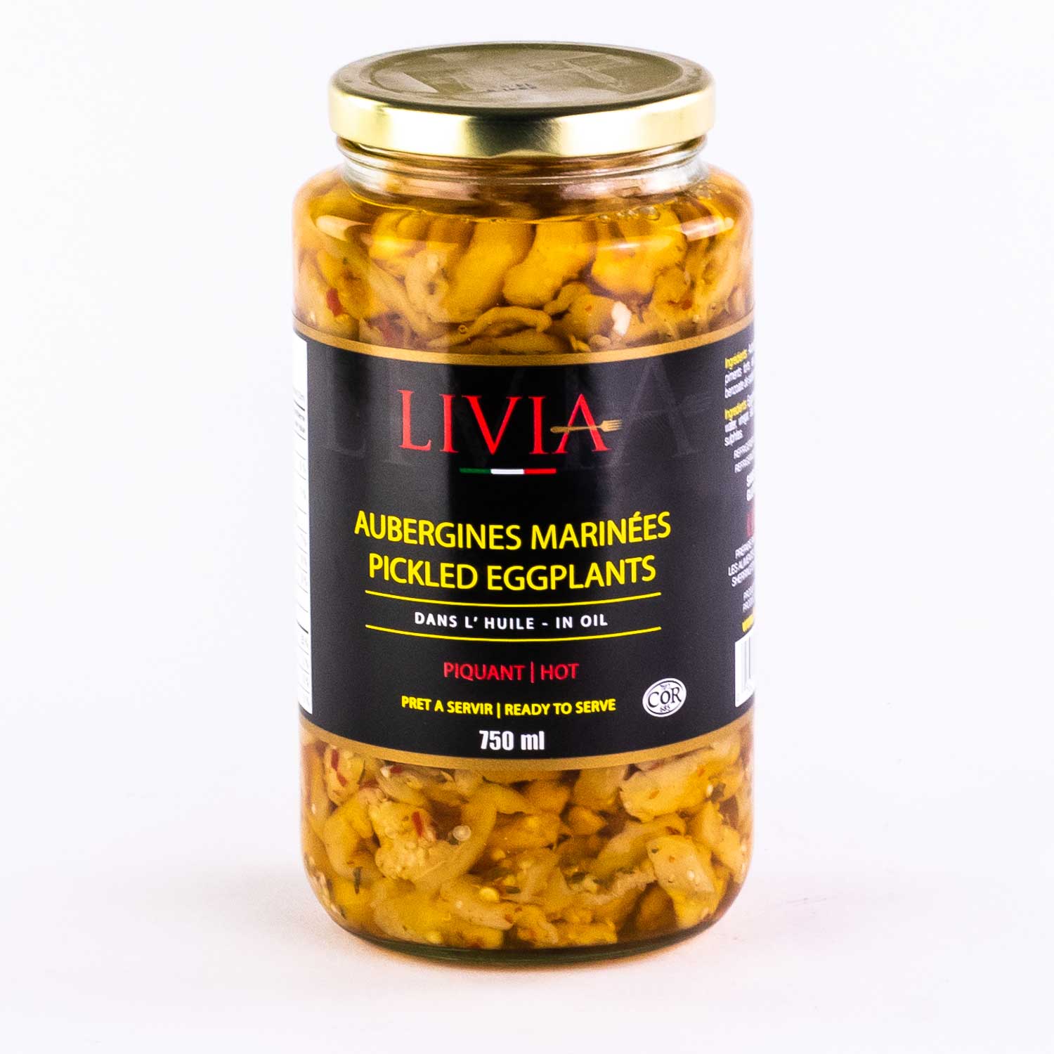 Marinated Eggplant in Spicy Oil 750 ml