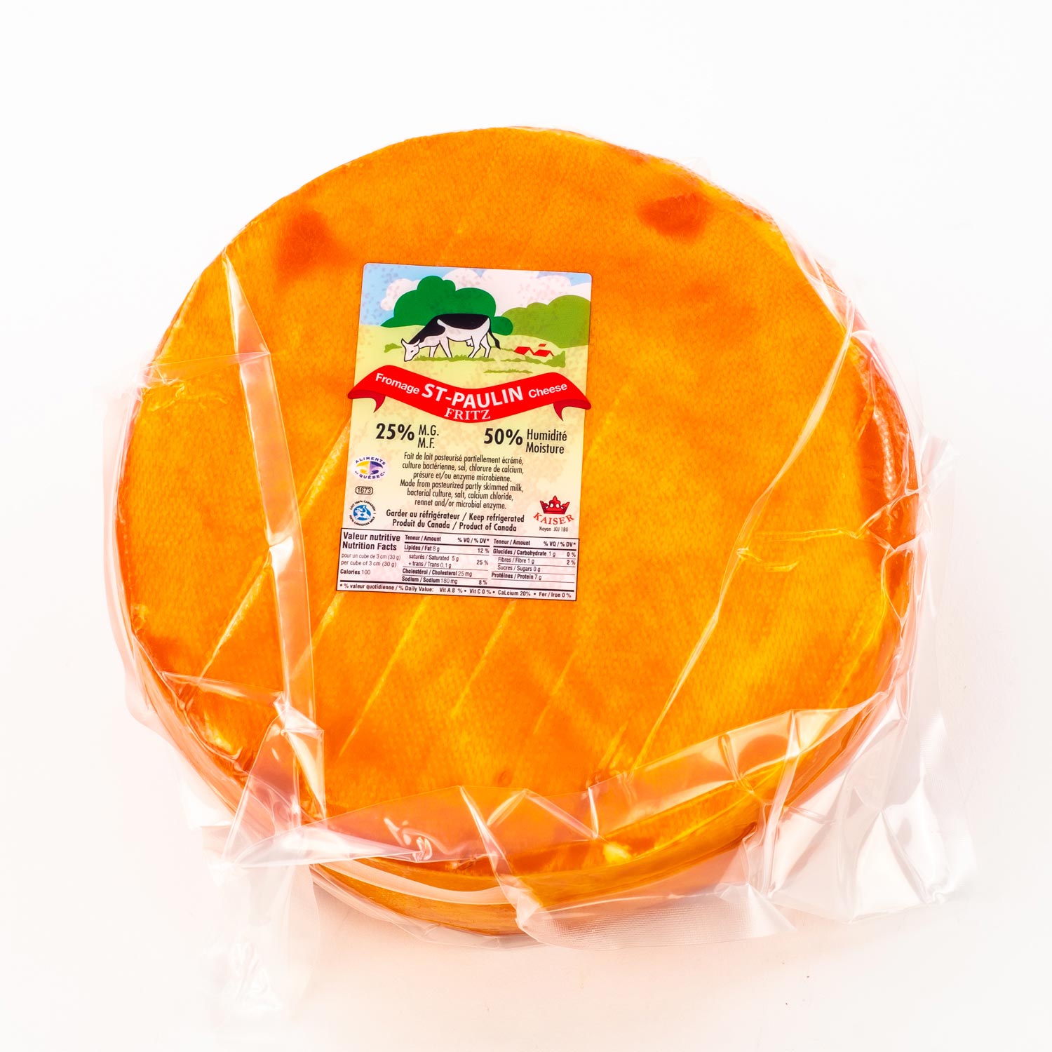 St-Paulin Cheese Wheel 2.2 kg