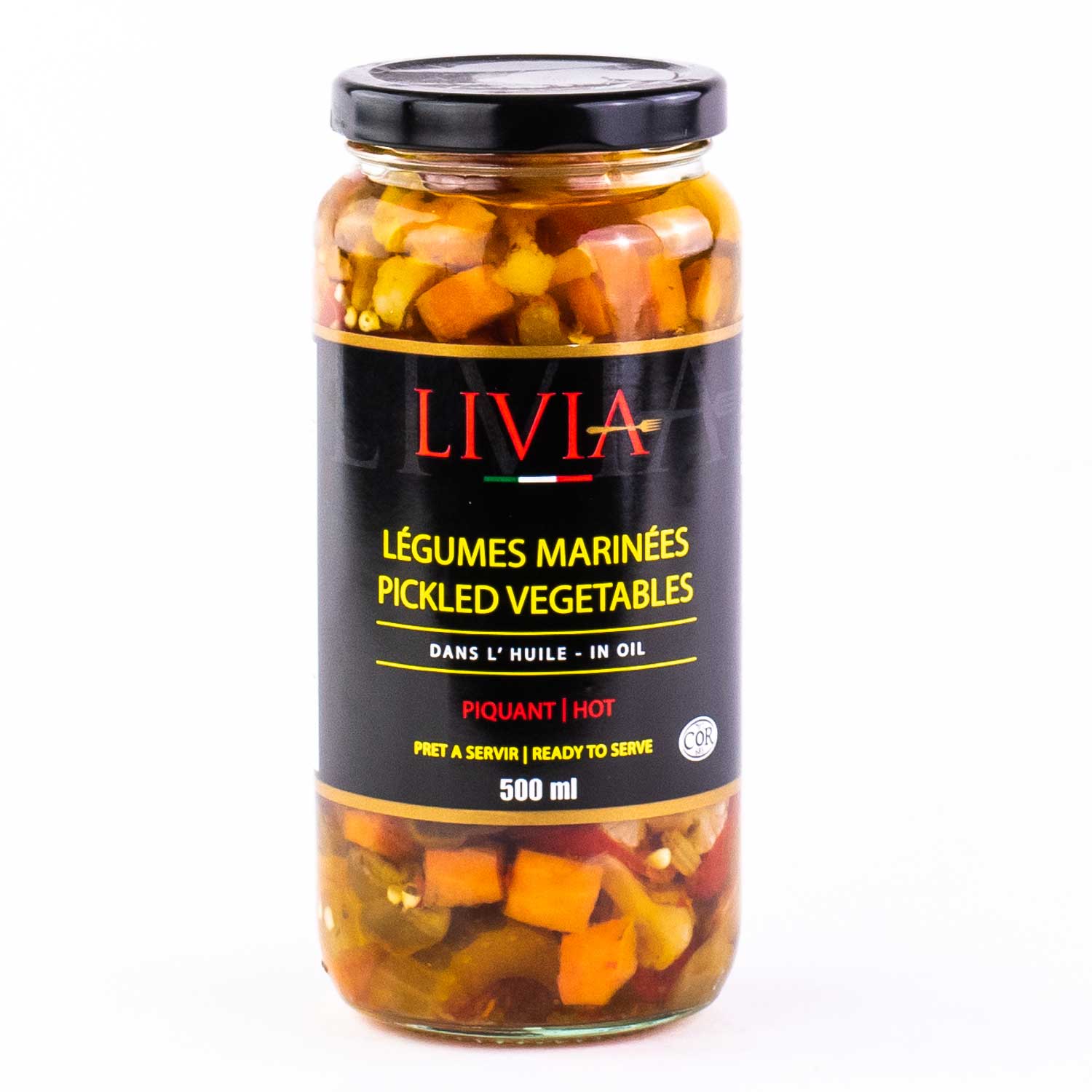 Marinated Various Vegetables in Spicy Oil 500 ml