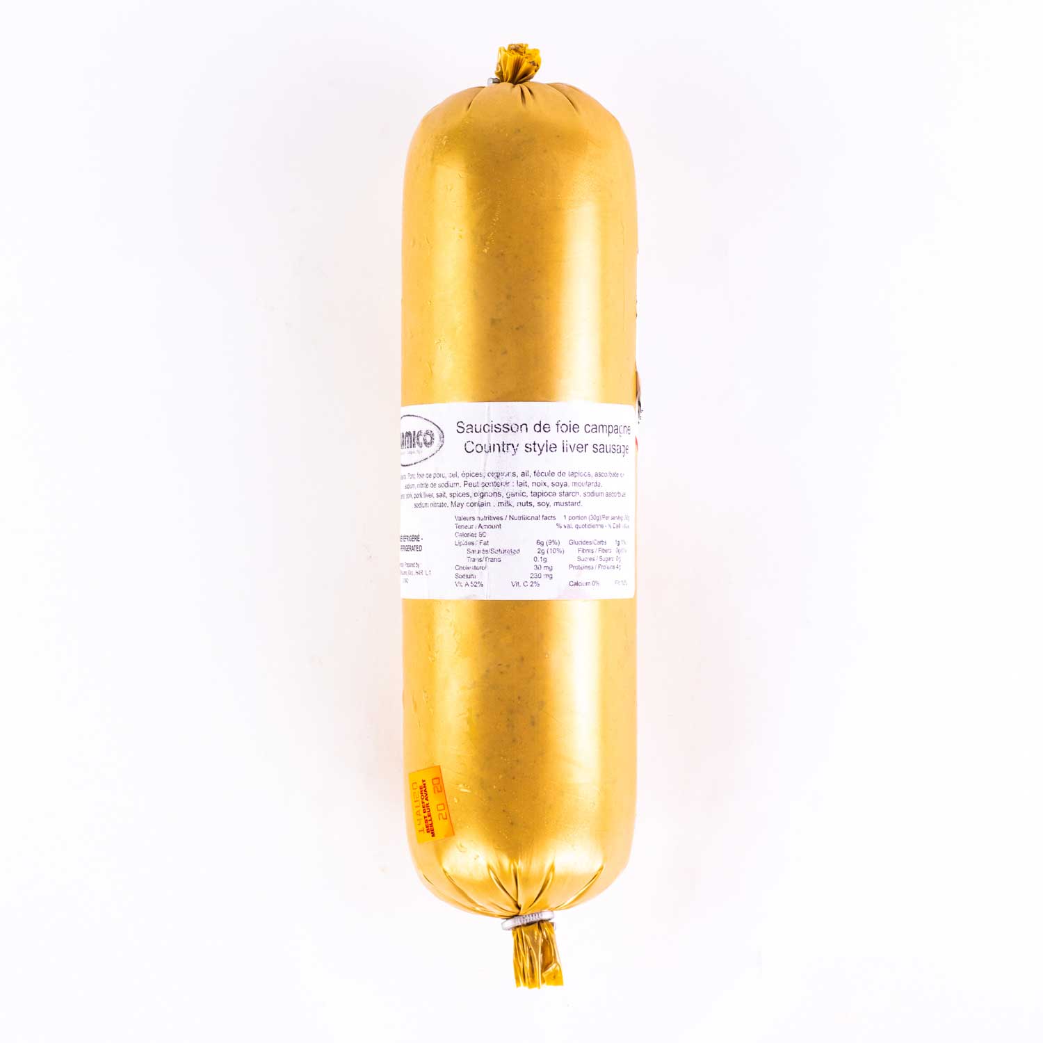 Country Style Liver Sausage Paté 600 g