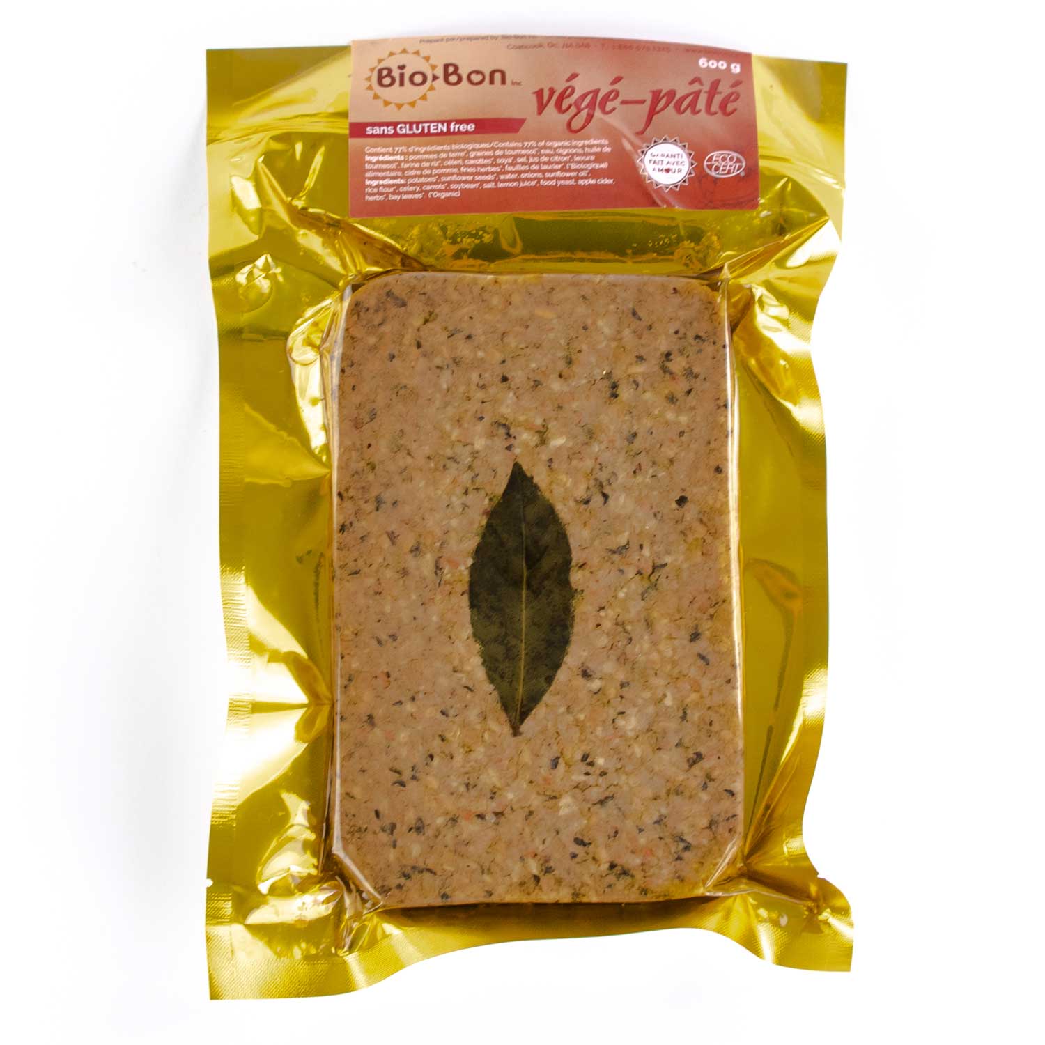 Gluten-Free Vegetarian Paté 600 g