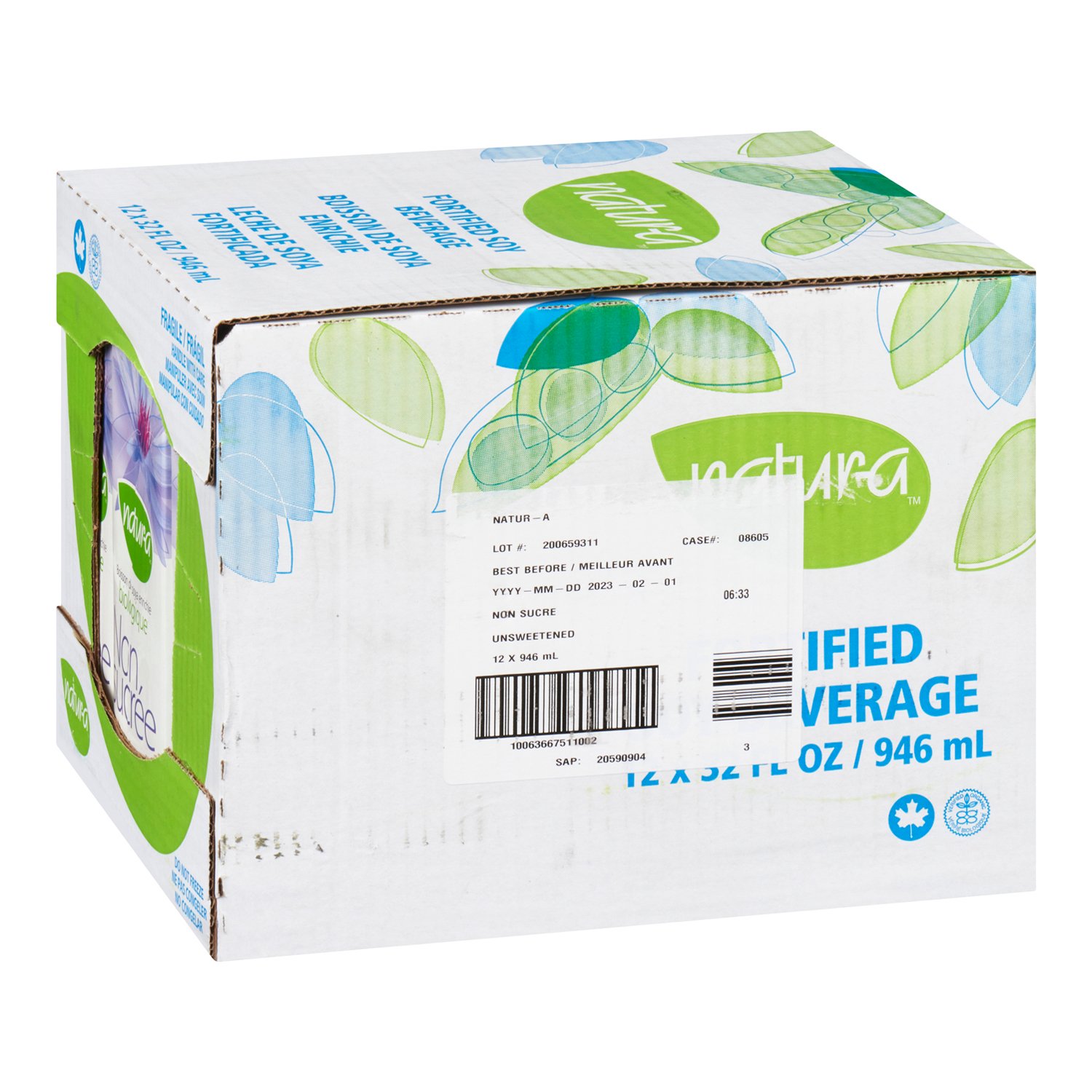 Organic Unsweetened Soy Beverage 946 ml-tertiary-image