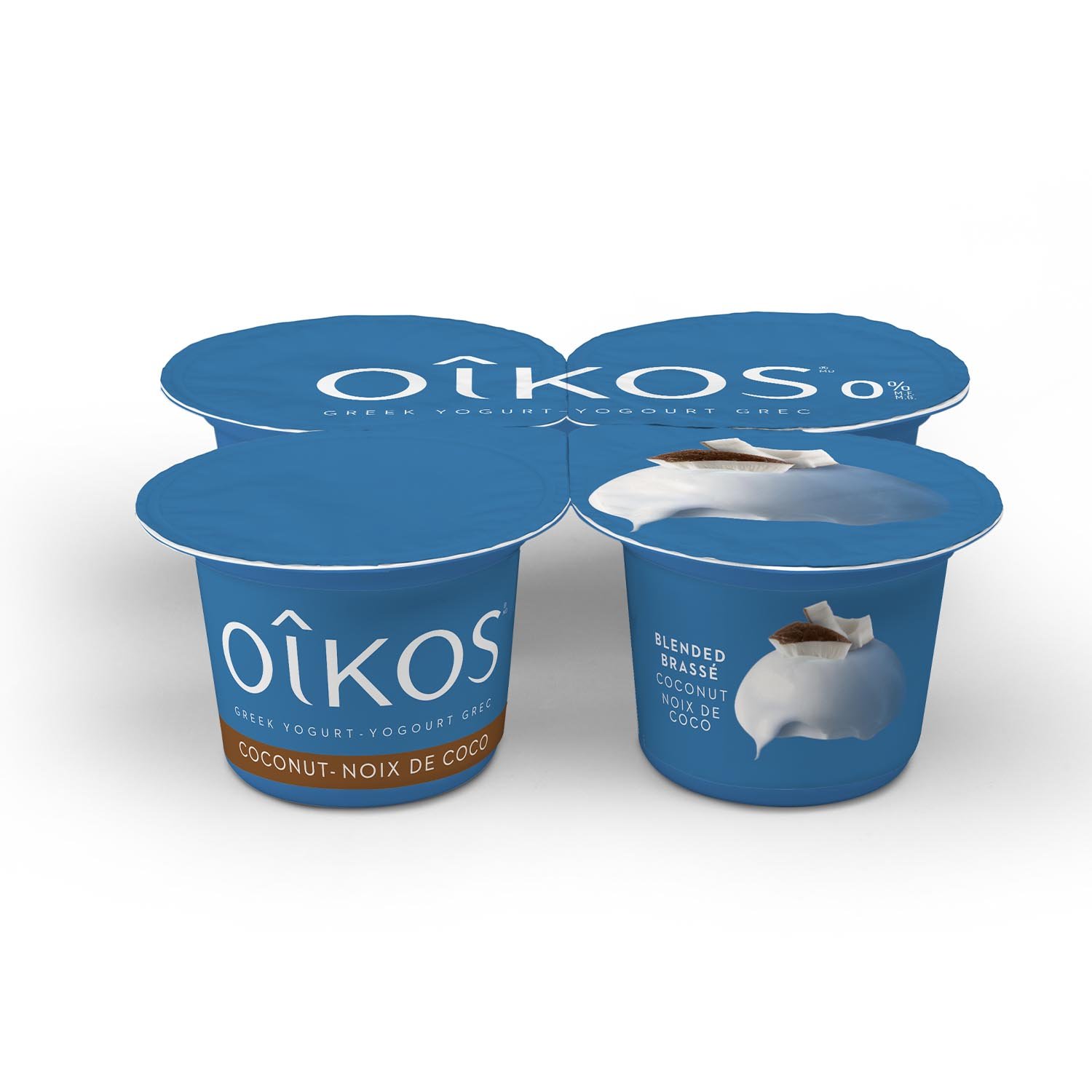 0% Coconut Greek Yogurt x4