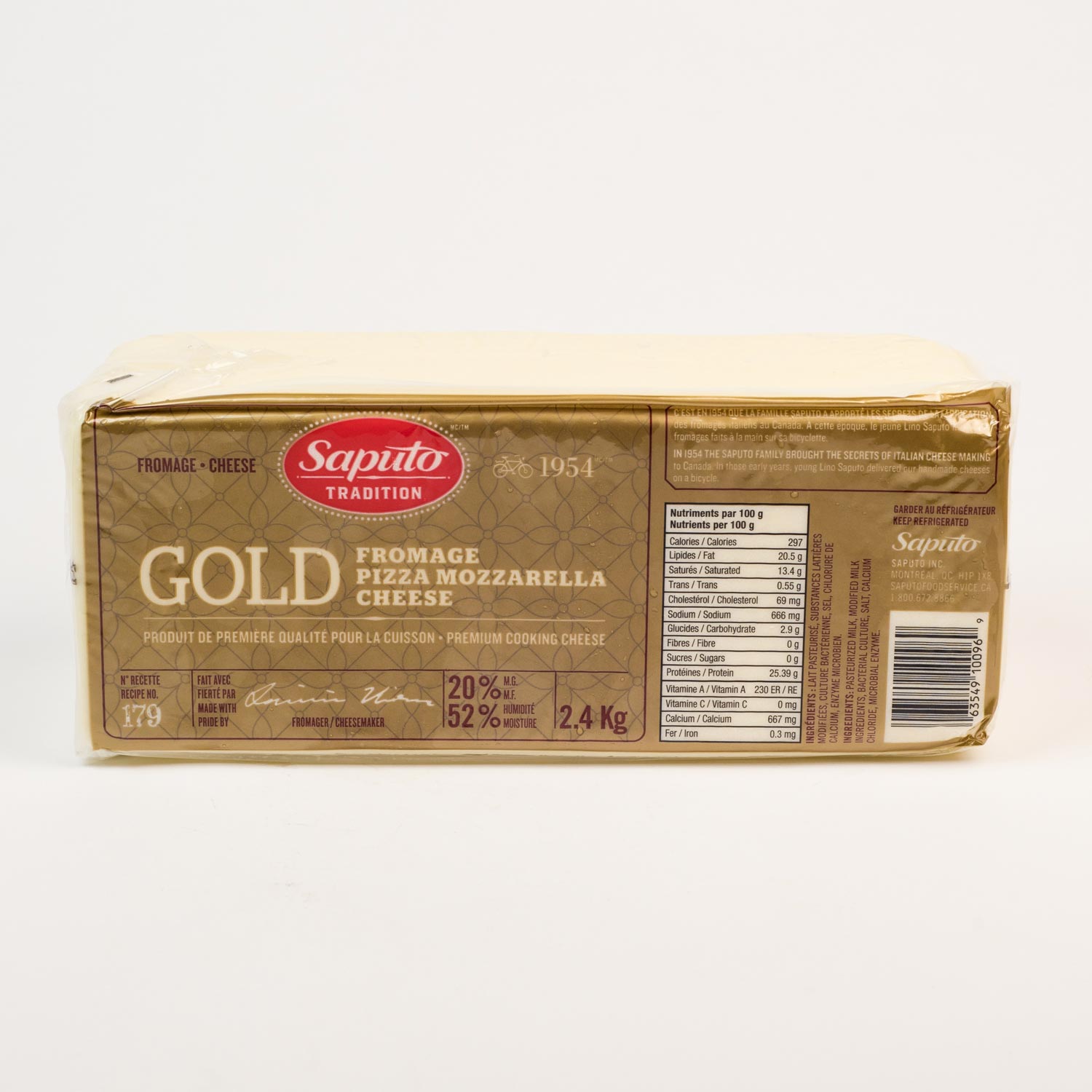 Pizza Mozzarella Cheese 2.4 kg-secondary-image