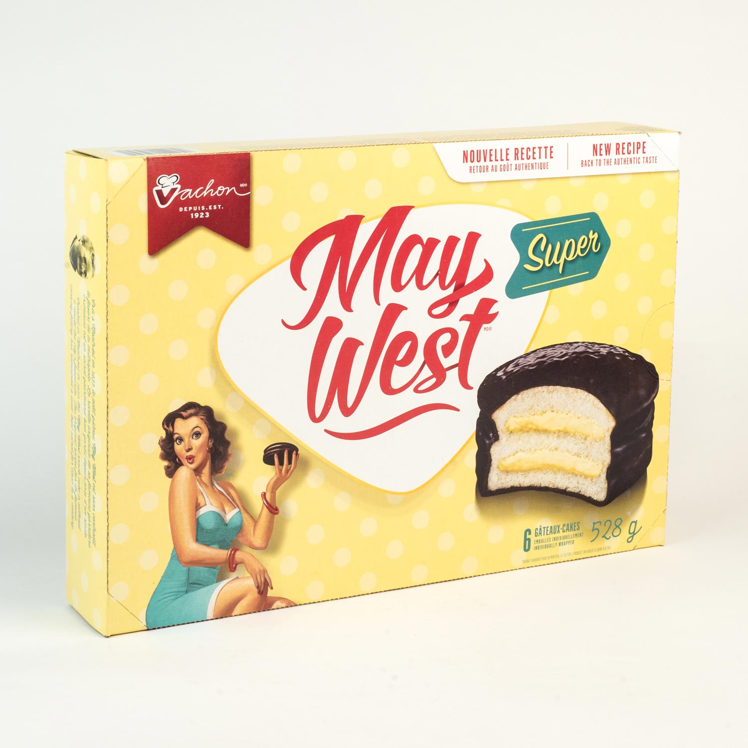 Super May West Sponge Cakes x6