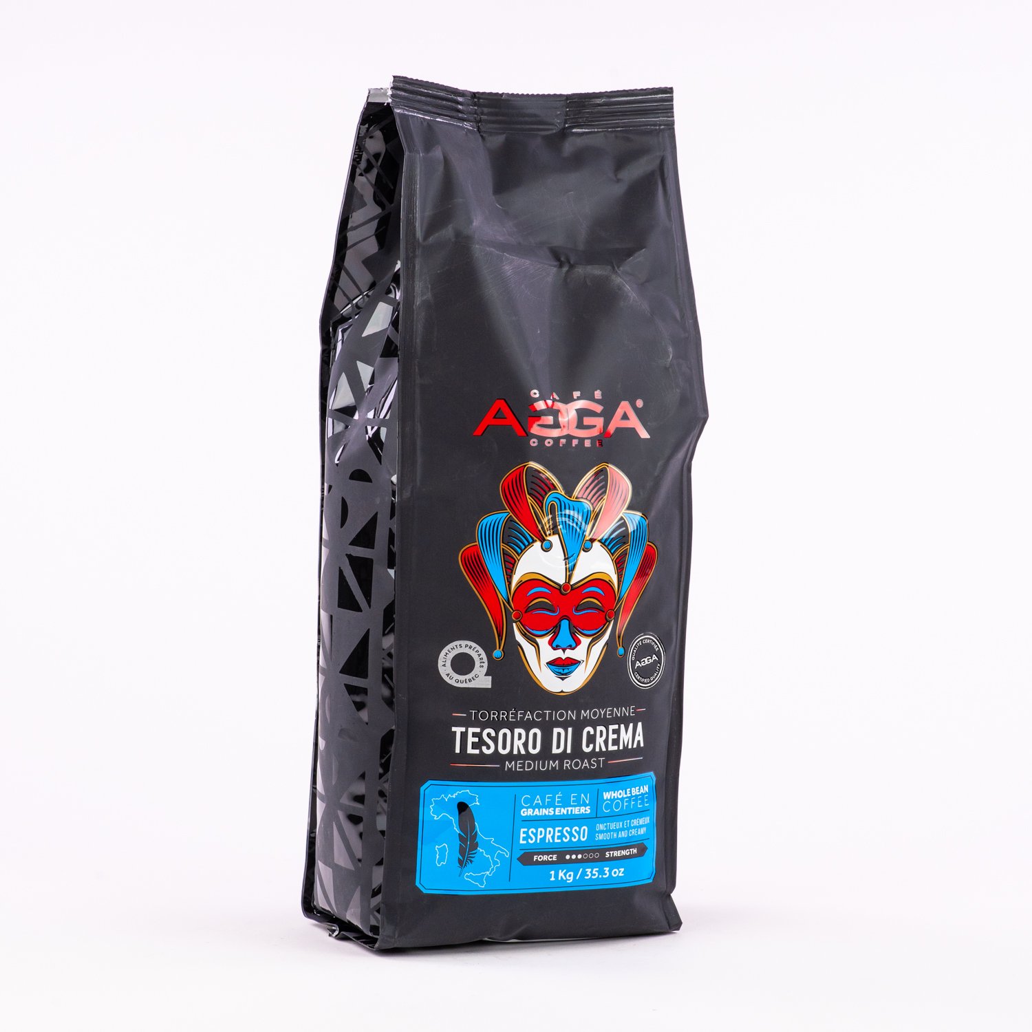 Espresso Tesoro di Creama Coffee Beans 1 kg