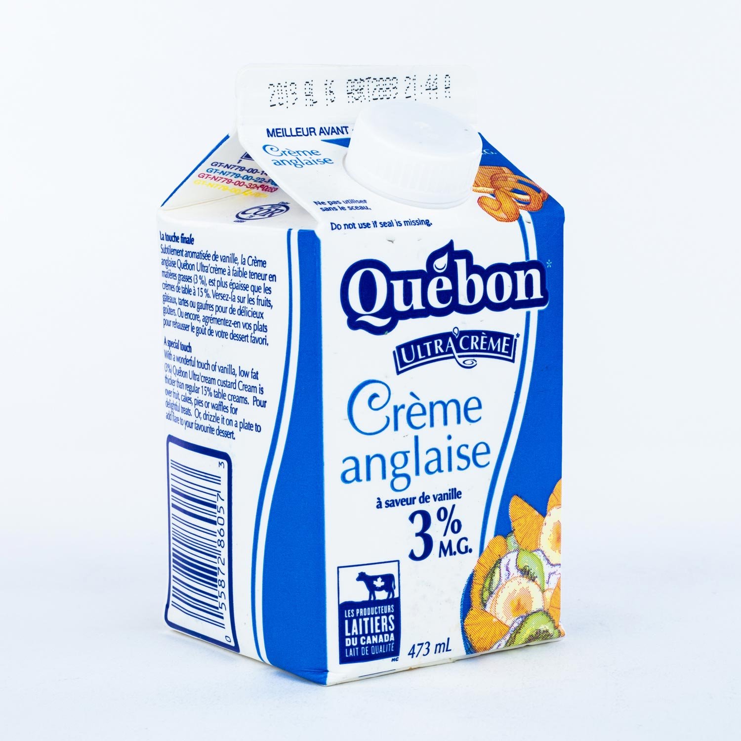 3% Custard Cream 473 ml