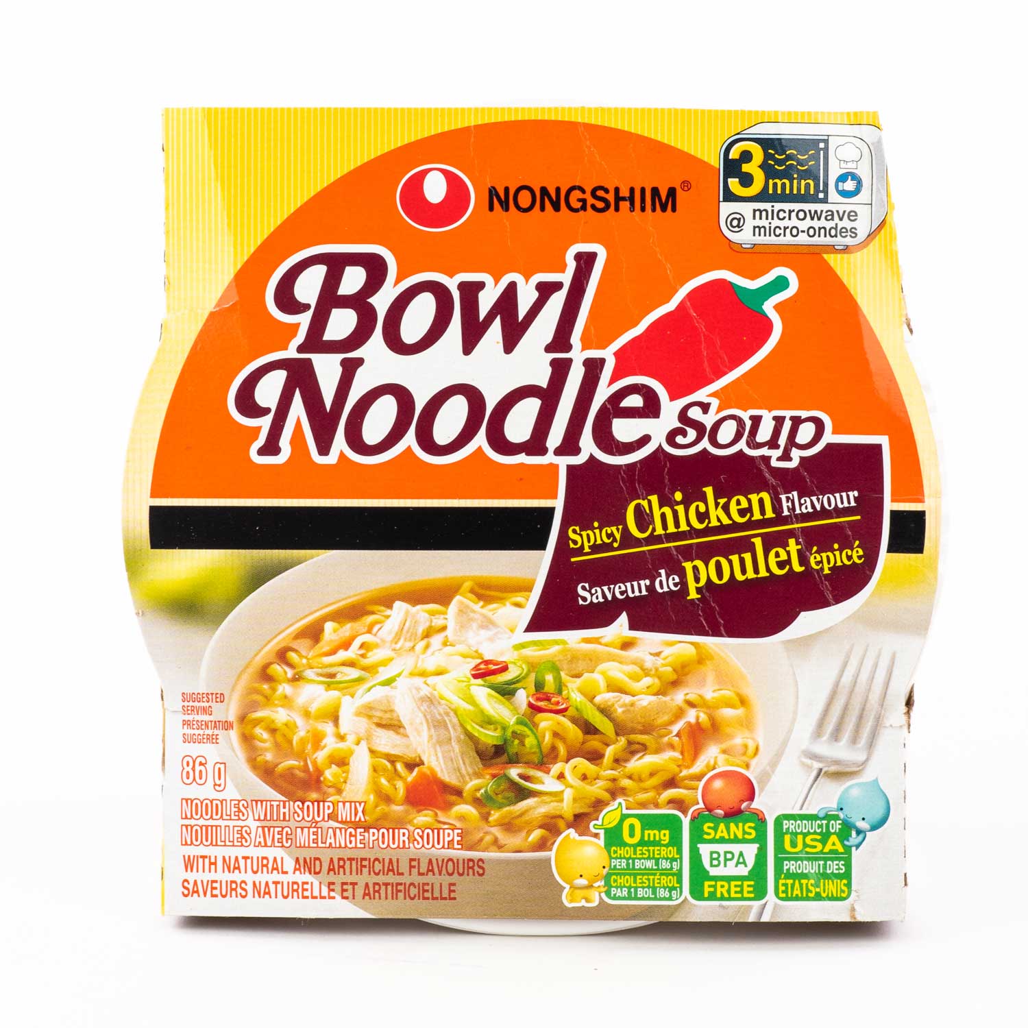 Instant Noodles Spicy Chicken Flavour